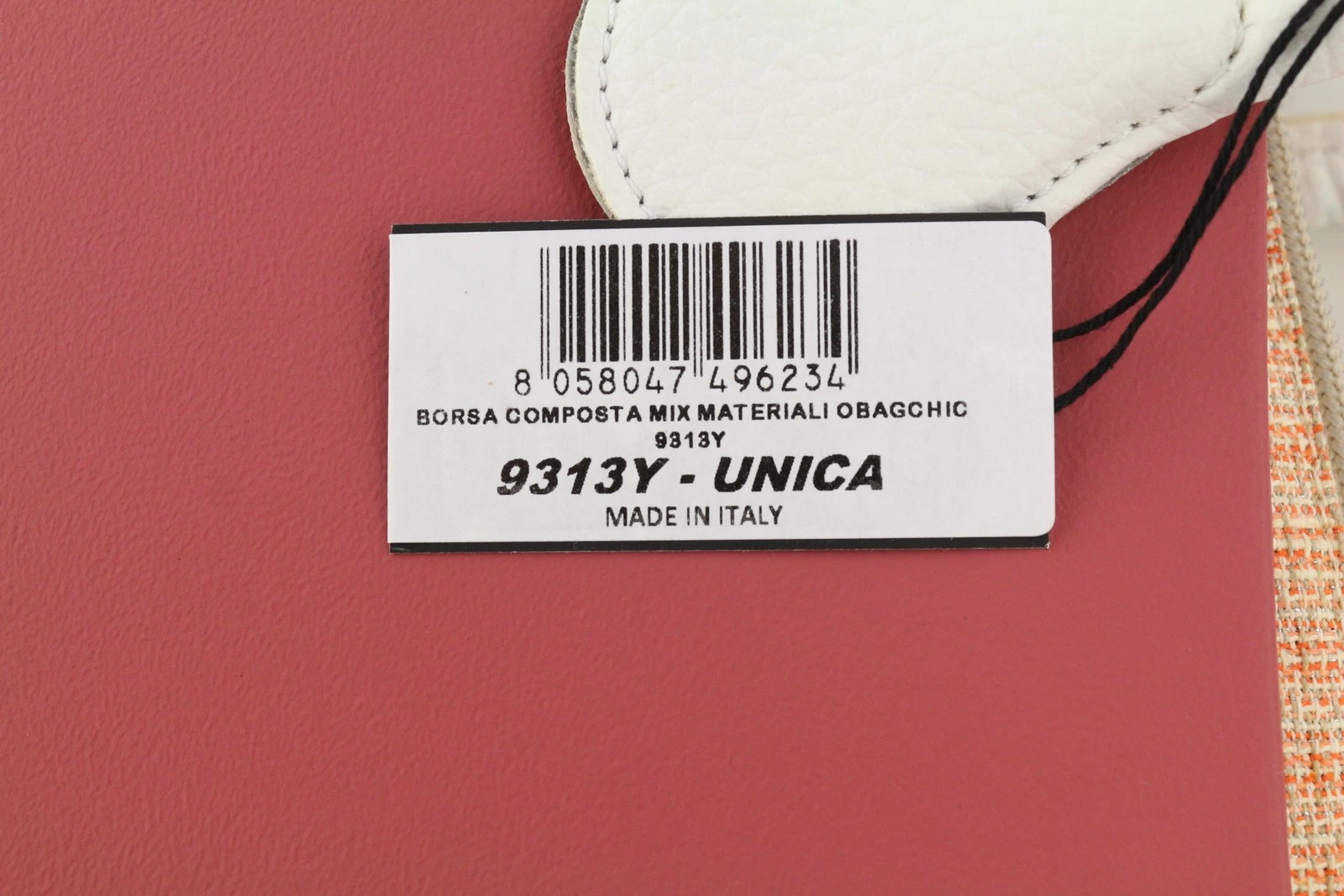 O Bag Chic Women Bag OS Pink Twin Handles Inner Pouch Mini Square Tote Casual - O Bag