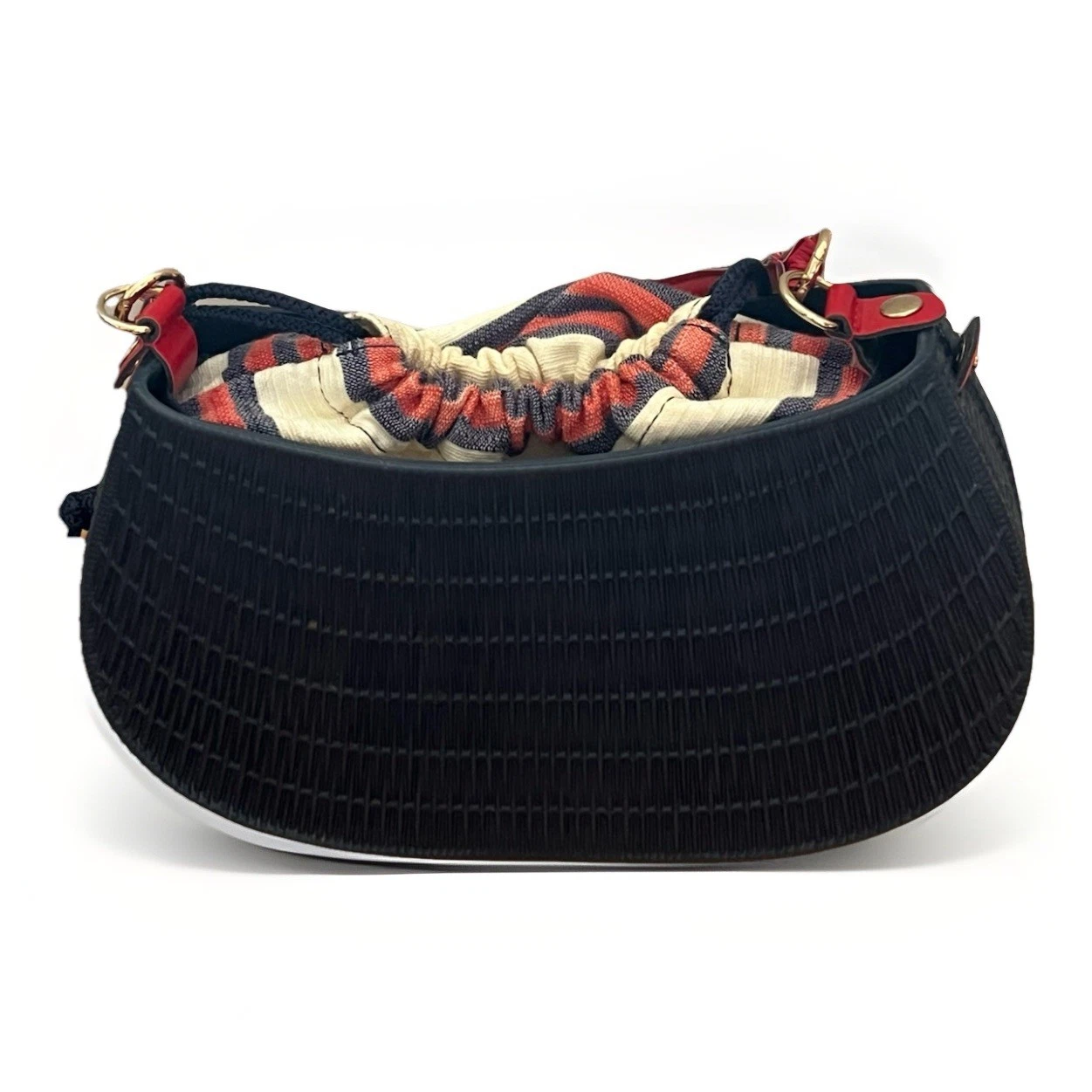 O Bag Striped Drawstring Closure Italy - O Bag