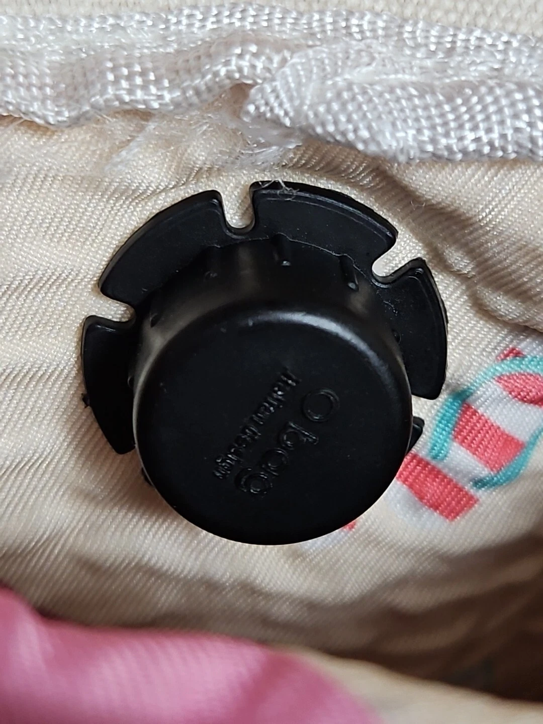 O Bag Tote Lilac Purple Washable Double Shoulder Handbag Lined Beach Scene Tote - O Bag