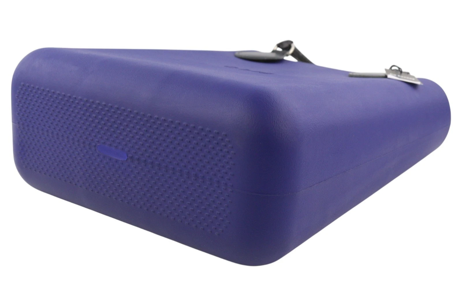 O Bag Chic Women's Bag OS Blue Twin Handles Inner Mini Square Tote Logo - O Bag