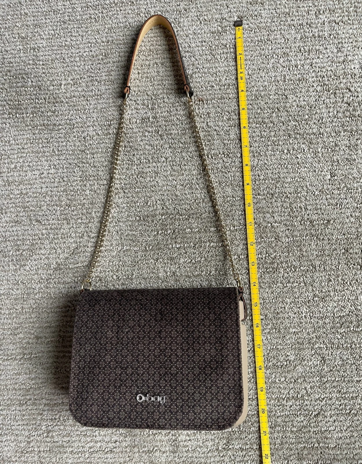O Bag crossbody purse with chain strap - O Bag