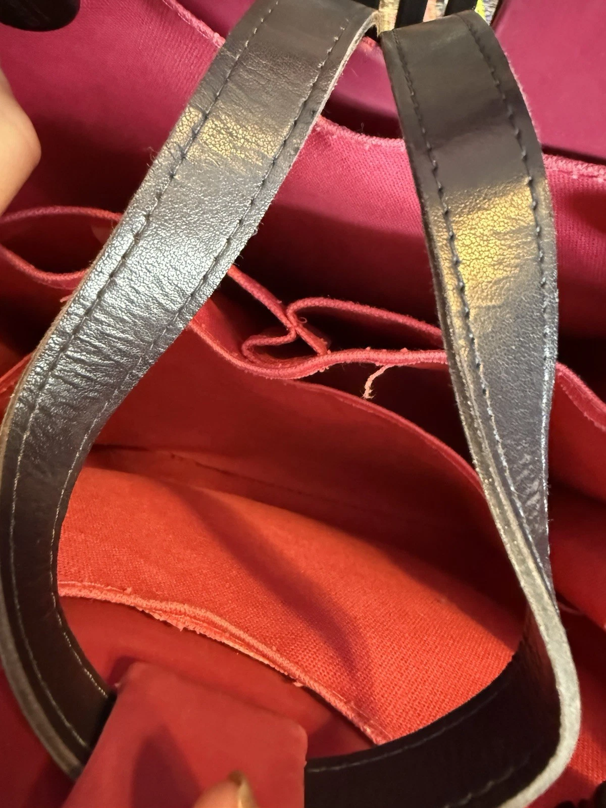 Obag RARE Made In Italy Thermoplastic Leather Handbag Backpack Borsca Pink EUC - O Bag