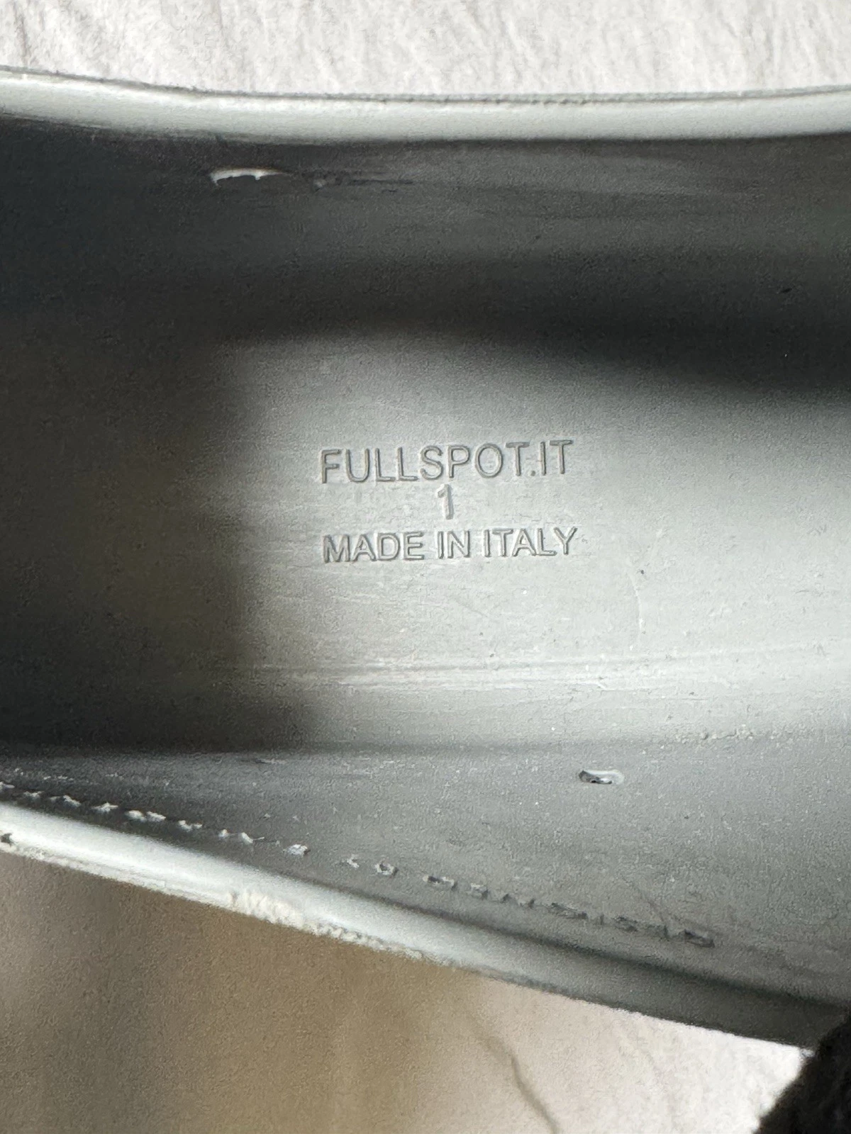 O Pocket Bag FullSpot Italian Crossbody Slide Purse Made In Italy Gray Grey - O Bag