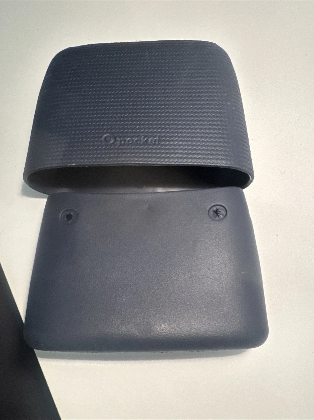 O Pocket Bag FullSpot Italian Crossbody Slide Purse Made In Italy Blue - O Bag