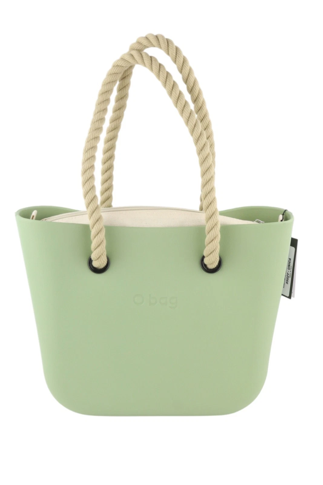 O BAG Mini Women Bag OS Light Green Double Handles Inner Bag Compact Casual i211 - O Bag