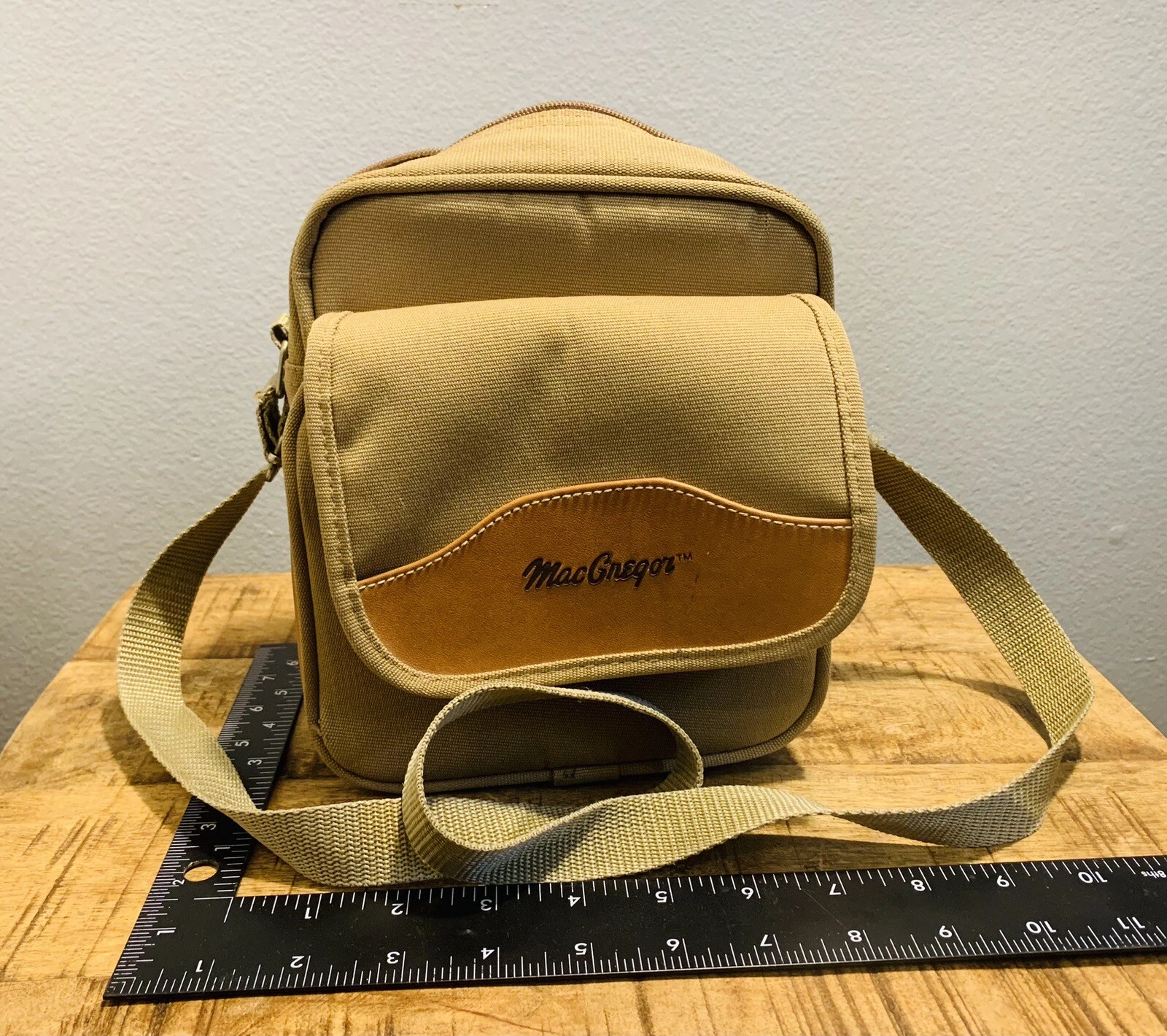 MacGregor Khaki Crossbody Bag Purse Camera Bag - O Bag