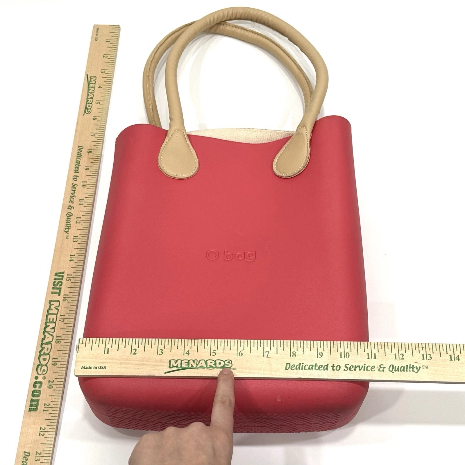 O bag Fuscia Pink Large 13