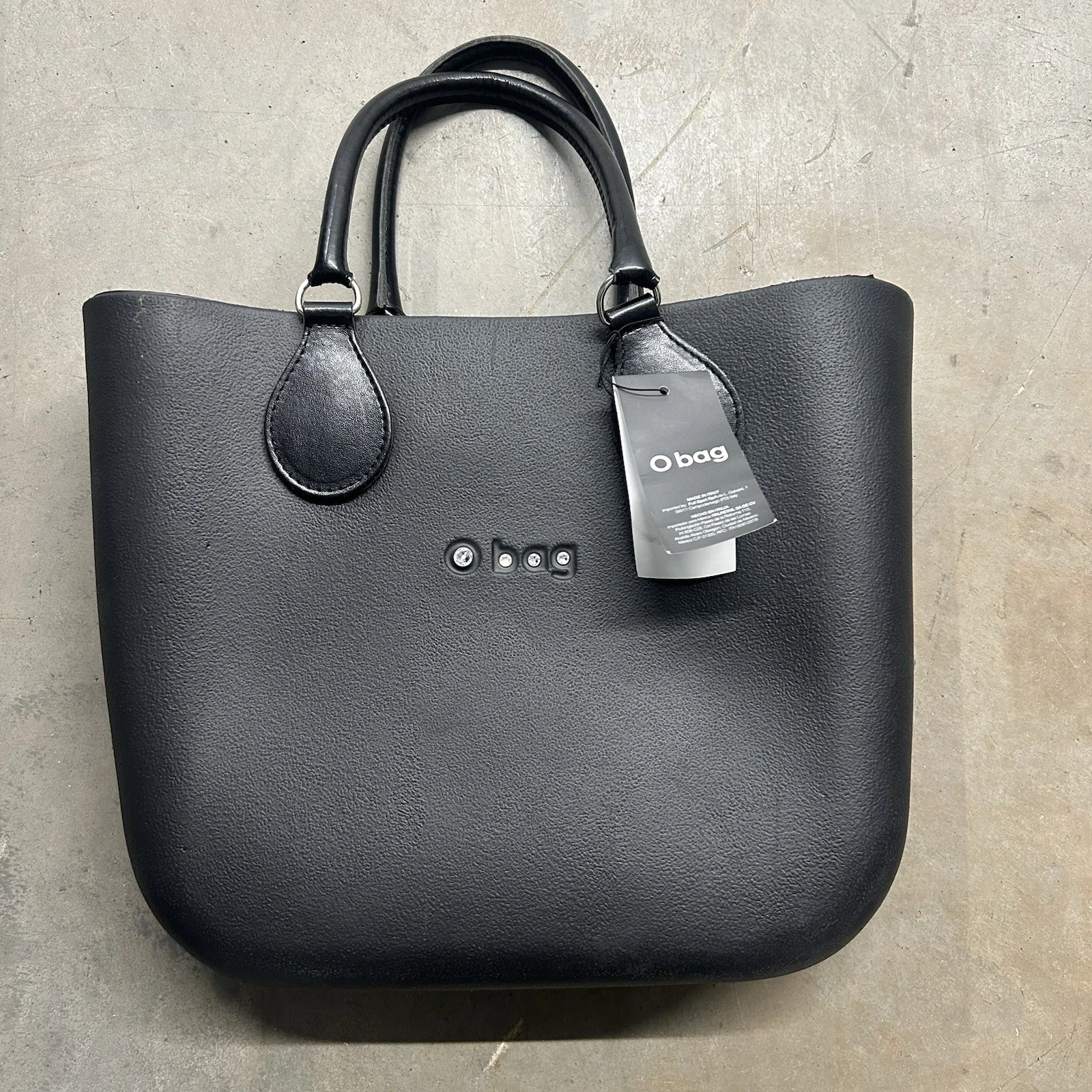 NWT Obag Black Swarovski Tote Bag - O Bag