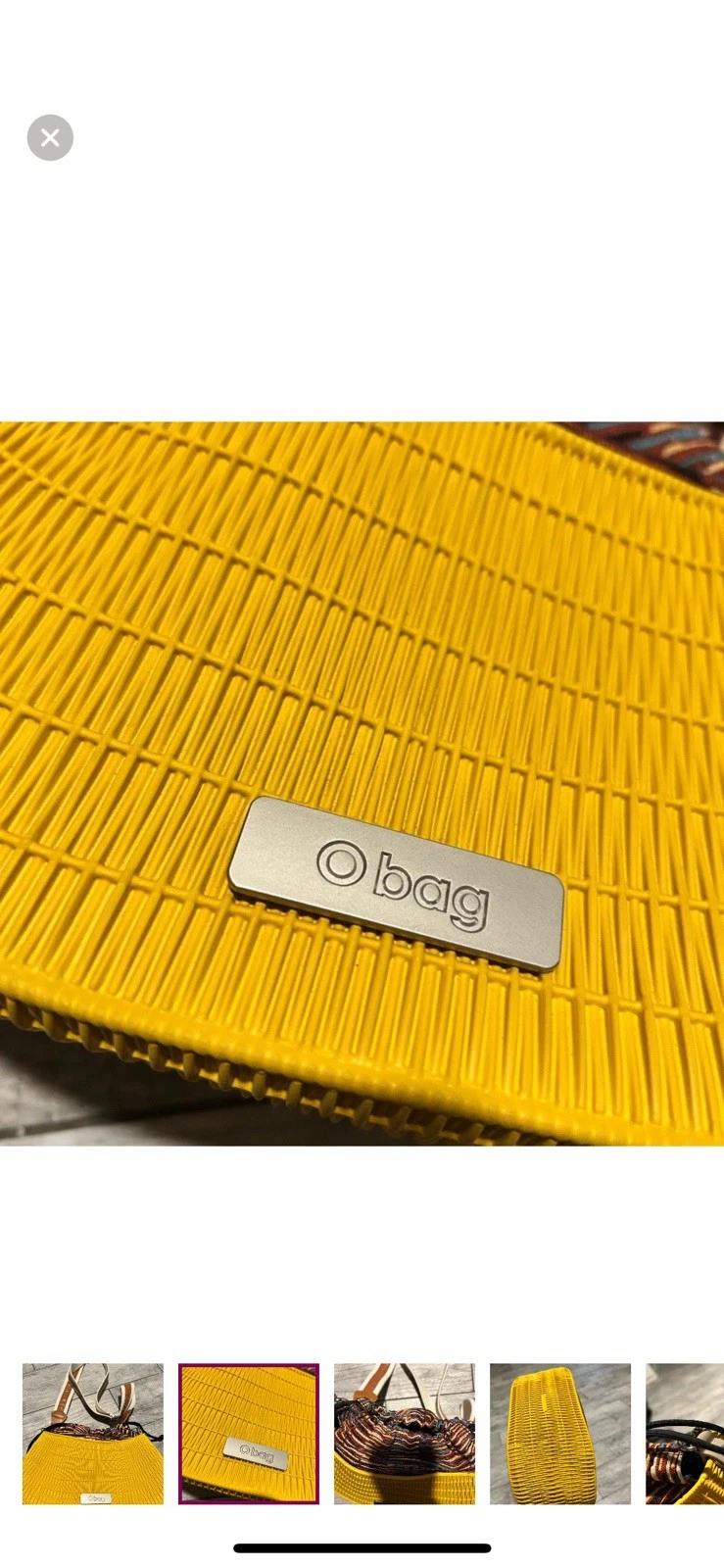 O Bag Yellow and Brown Shoulder Bag - O Bag