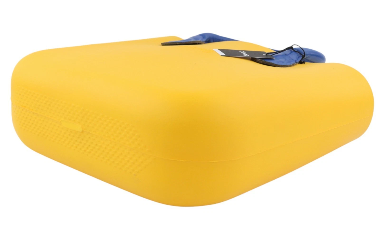 O Bag Mini Women's Bag OS Yellow Blue Double Handles Zipper Square - O Bag