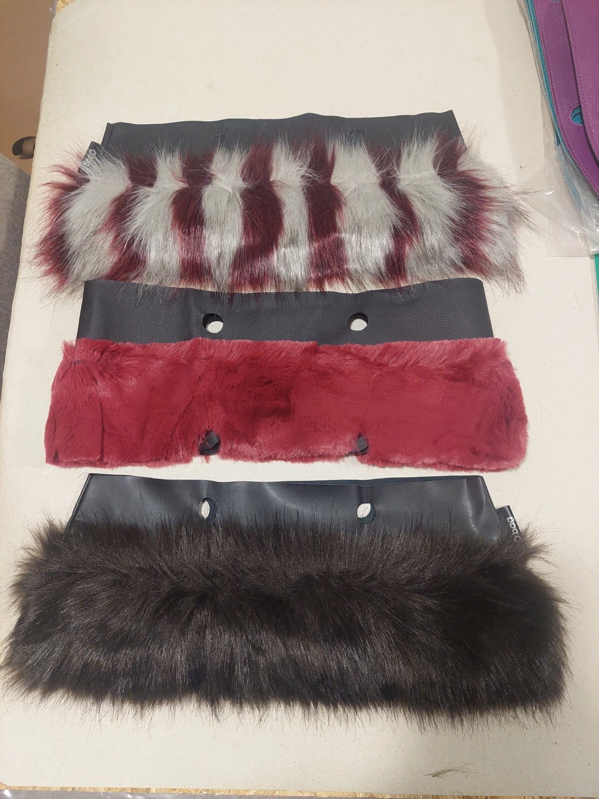 Mini Fur O Bag Edges - O Bag