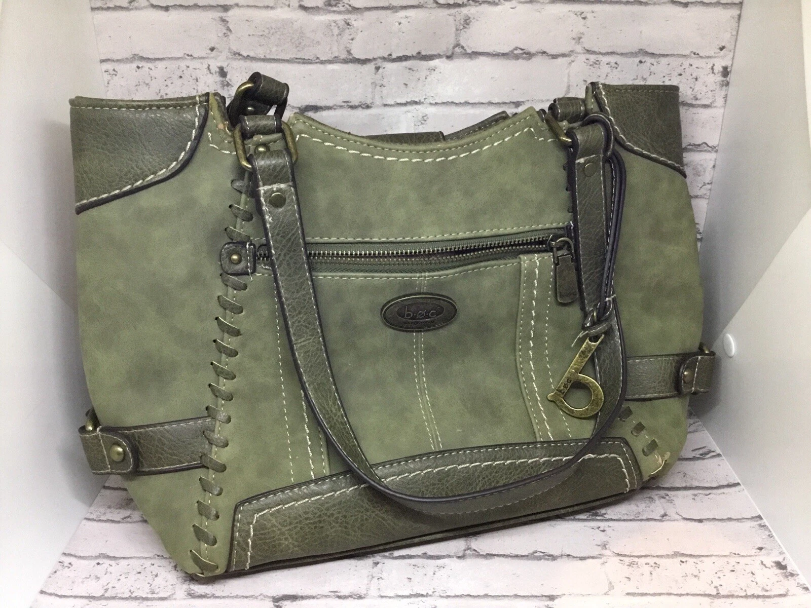 B.O.C. Faux Leather Shoulder Bag - O Bag