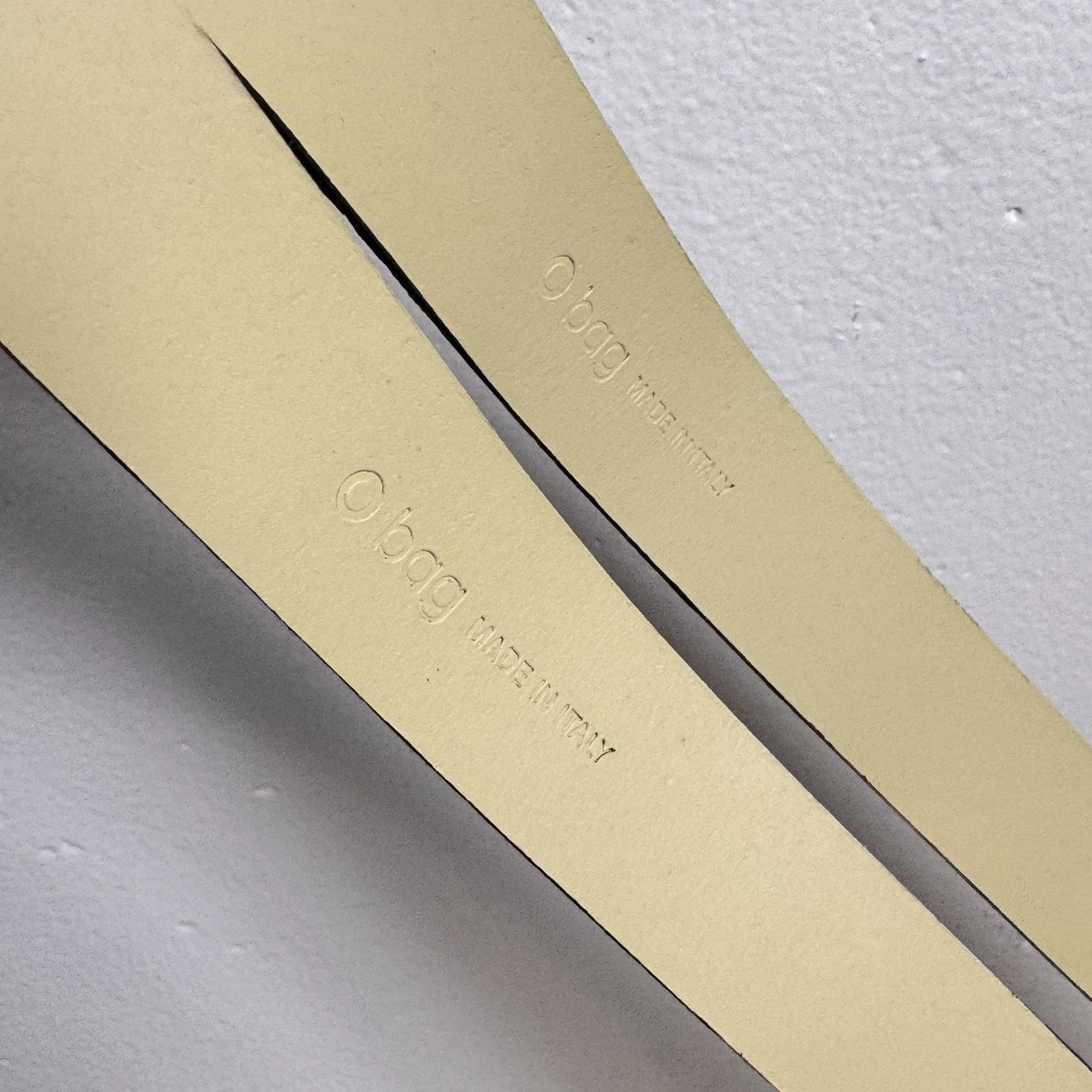 O Bag Women's Large Tote Bag Turquoise Interchangeable Handles 2 Sets Italy - O Bag