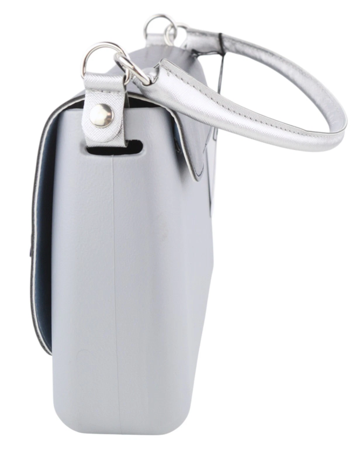 O BAG Glam Women's Bag OS Gray Stars Handle Closure Crossbody - O Bag