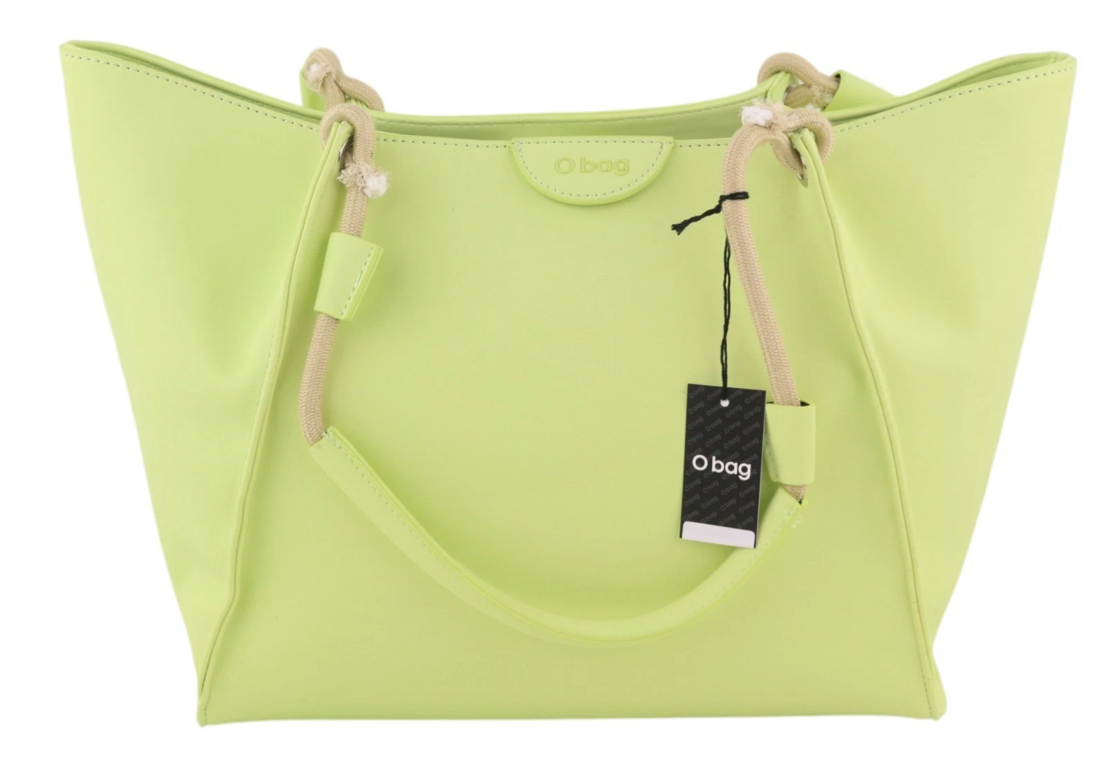 O BAG California Women's Bag OS Light Green Double Handle Shopper - O Bag