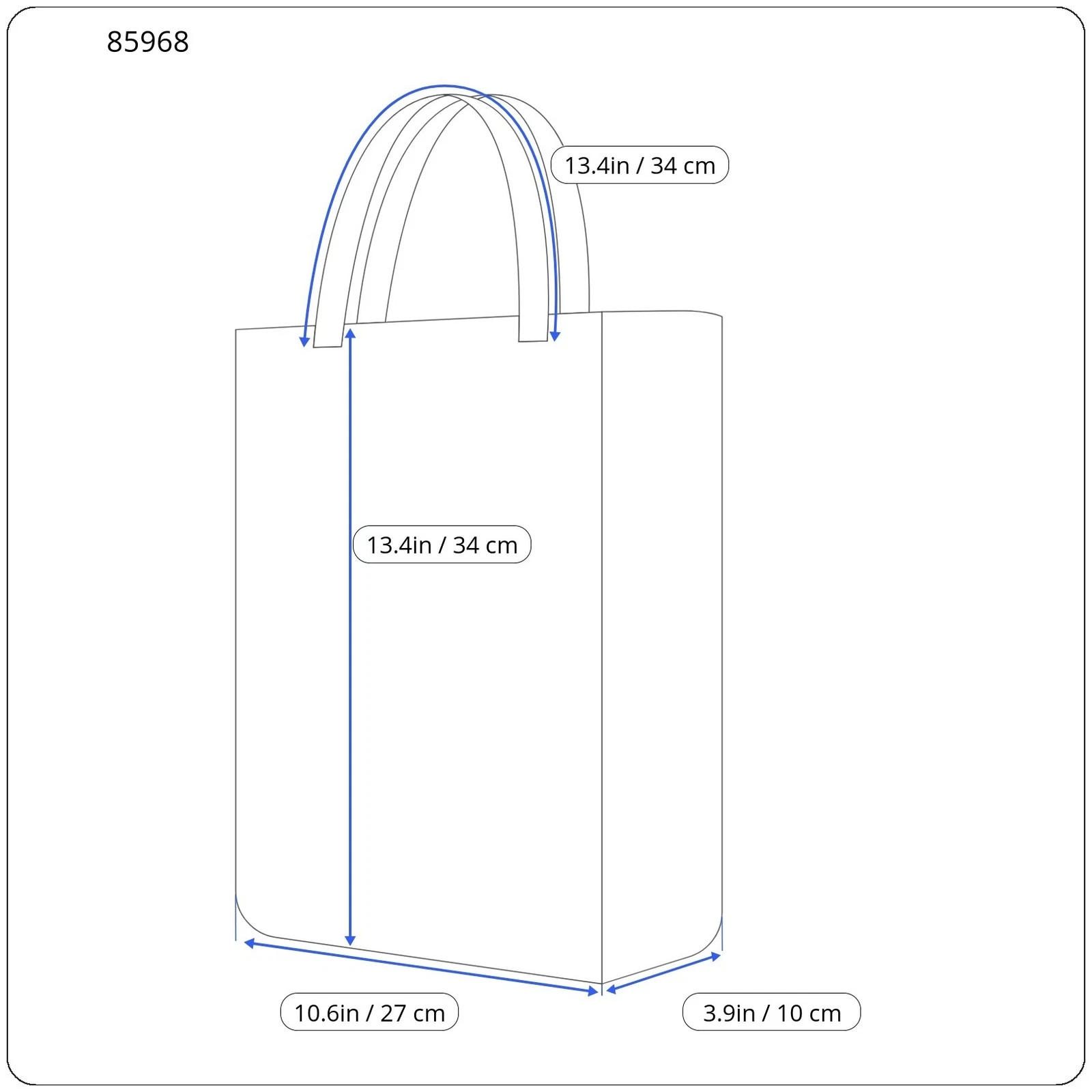 O BAG Chic Women bag OS Black Purple Inner bag Double Handle Square Tote - O Bag