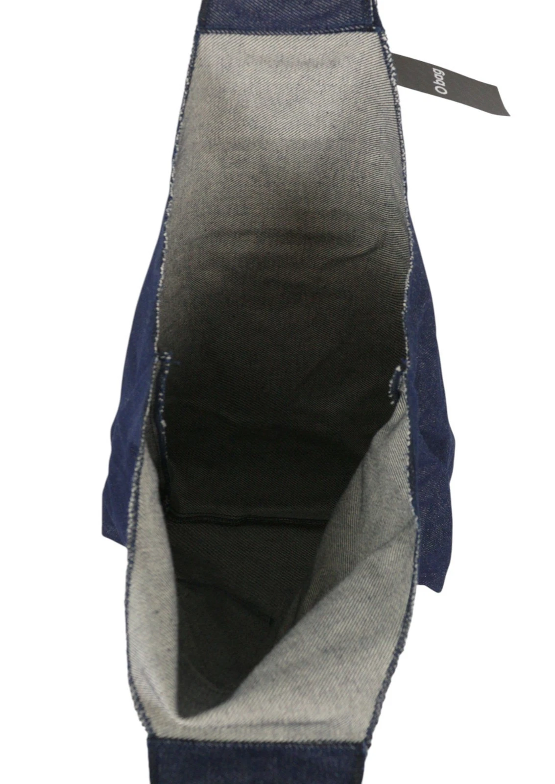 O Bag Rings Denim Women's Bag OS Dark Blue Round Handle Tote Bag - O Bag