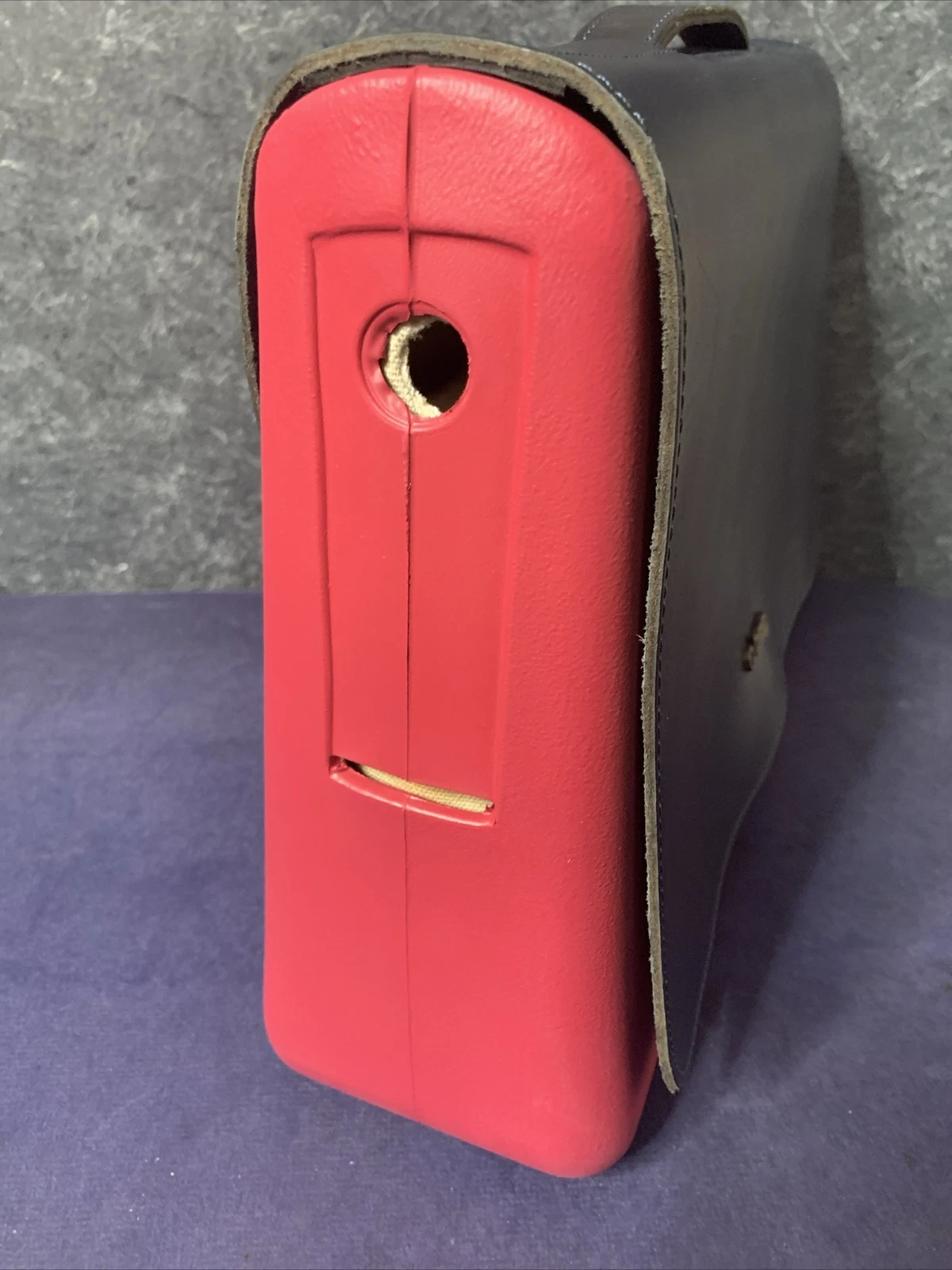 O Bag Pink Handbag - Made in Italy - White Removable Lining - Blue Top - O Bag