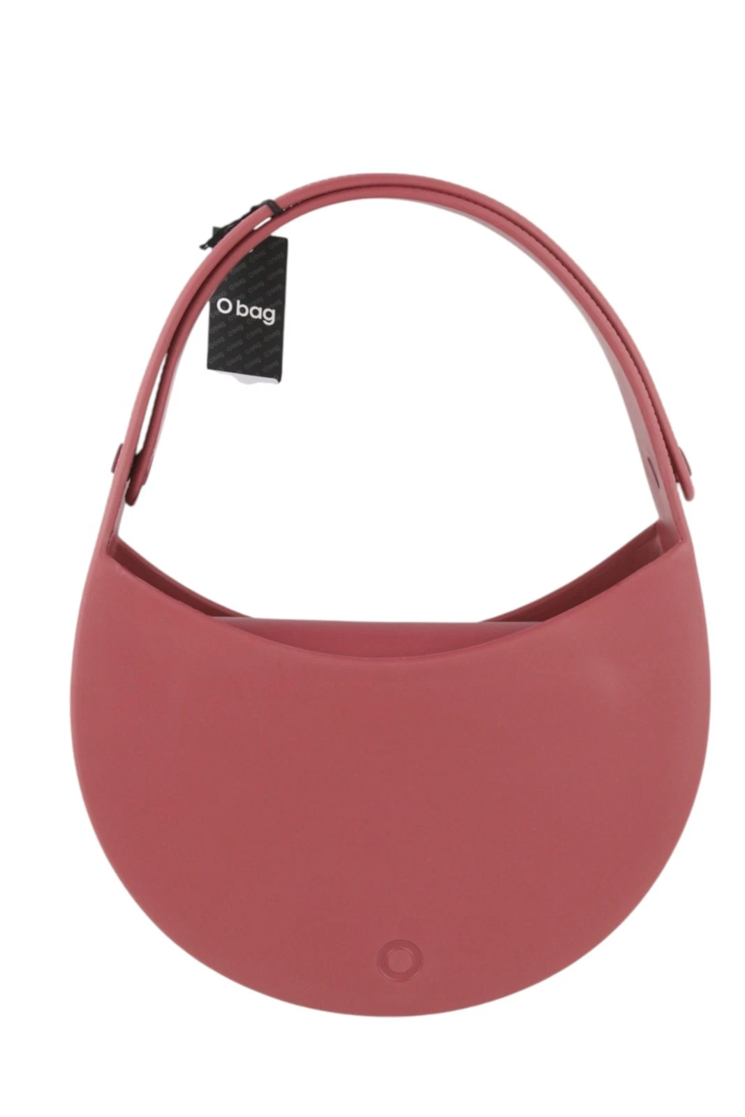 O Bag Venice Women Bag OS Burgundy Waterproof Half Moon Shape Front Logo Casual - O Bag