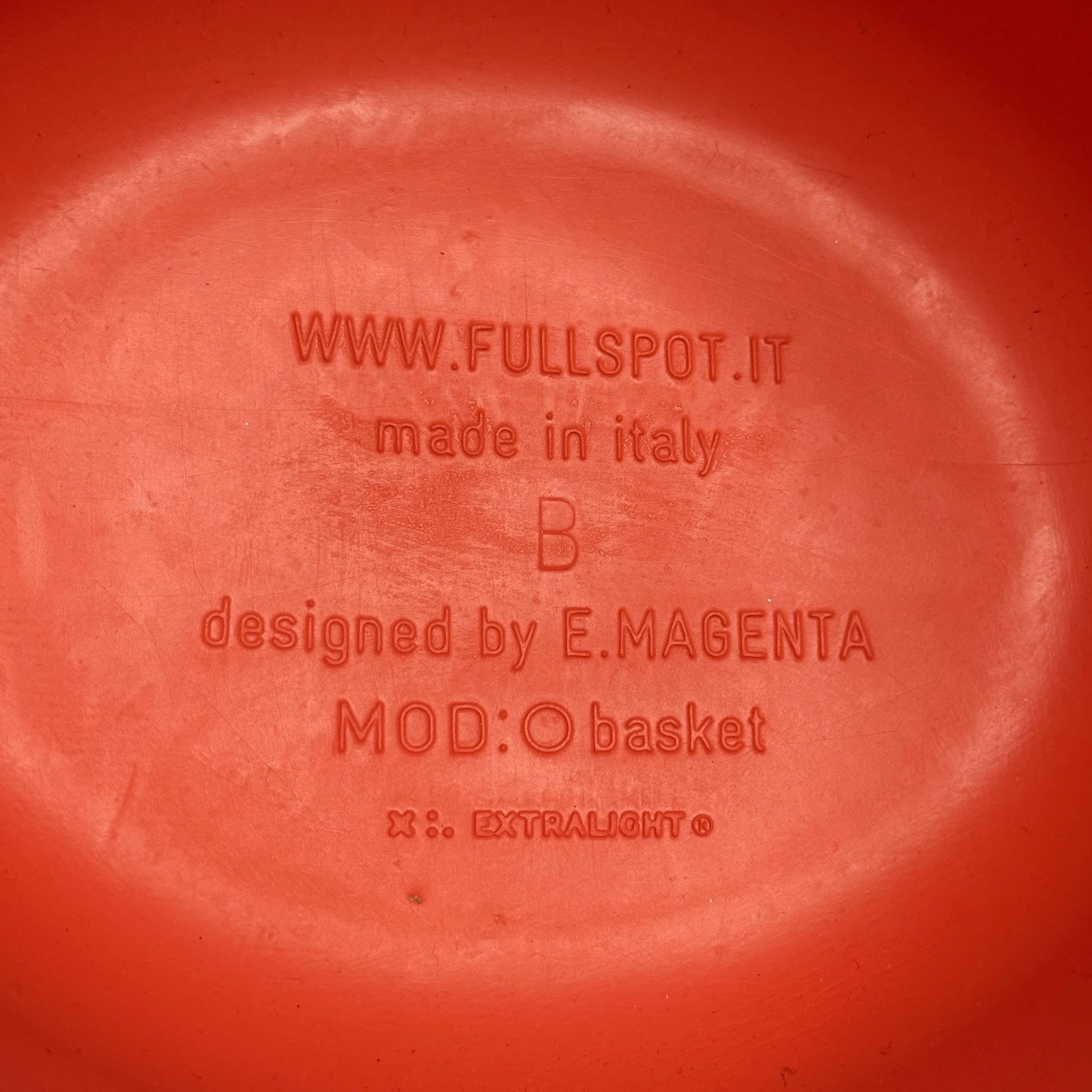 NEW 2009 OBAG ITALY RARE O Basket Tote Crossbody Bag Orange Yellow Polka Dot - O Bag