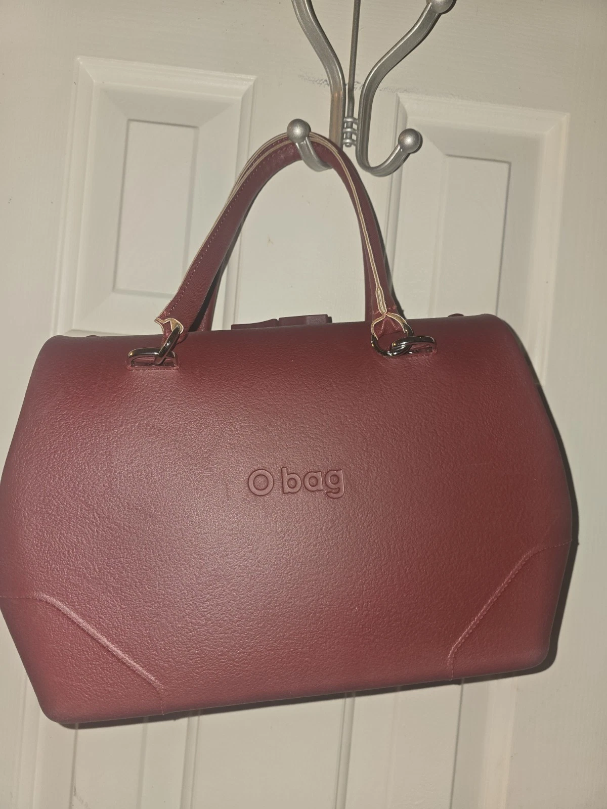 O Bag Doc Bag Burgundy Approx. 8x12x4 In - O Bag