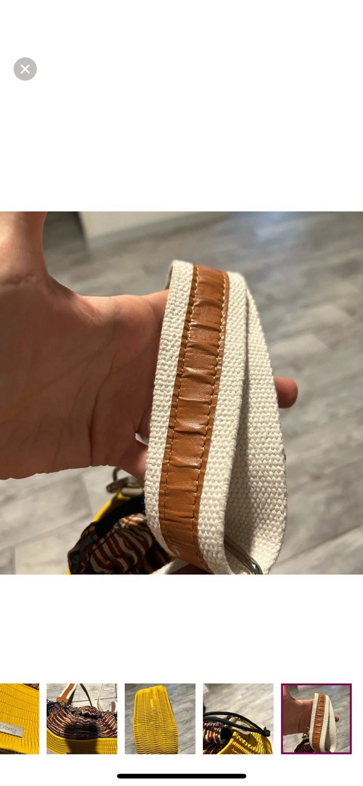 O Bag Yellow and Brown Shoulder Bag - O Bag