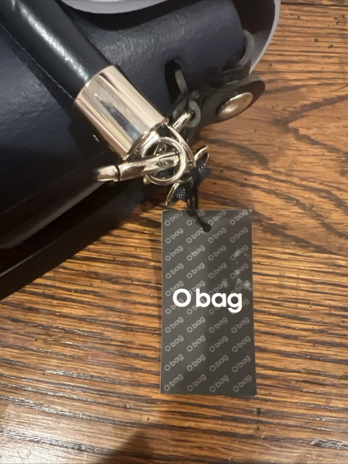 O Bag Crossbody Handle Full Spot Spa Purse NWT Light Purple Front Italy - O Bag