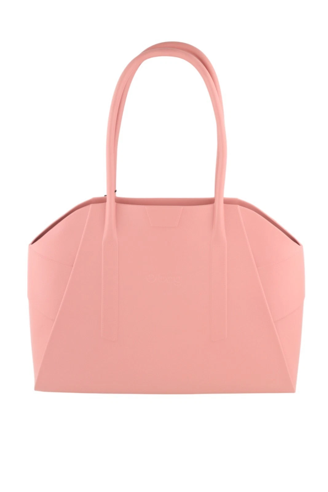 O Bag Unique Women's Bag OS Pink Textured Silicone Waterproof Double Handle - O Bag