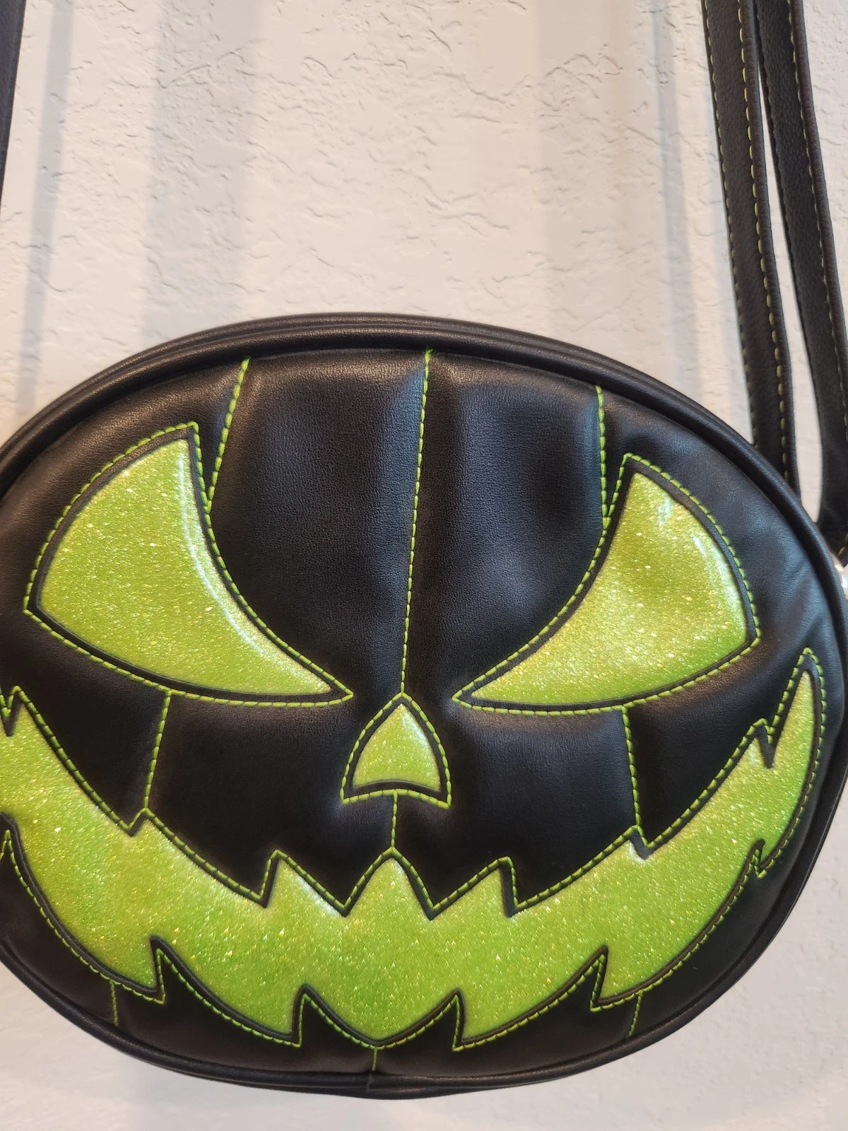 Love, Pain & Stitches Pumpkin x Kult Crossbody Bag Halloween Jack-O'-Lantern... - O Bag