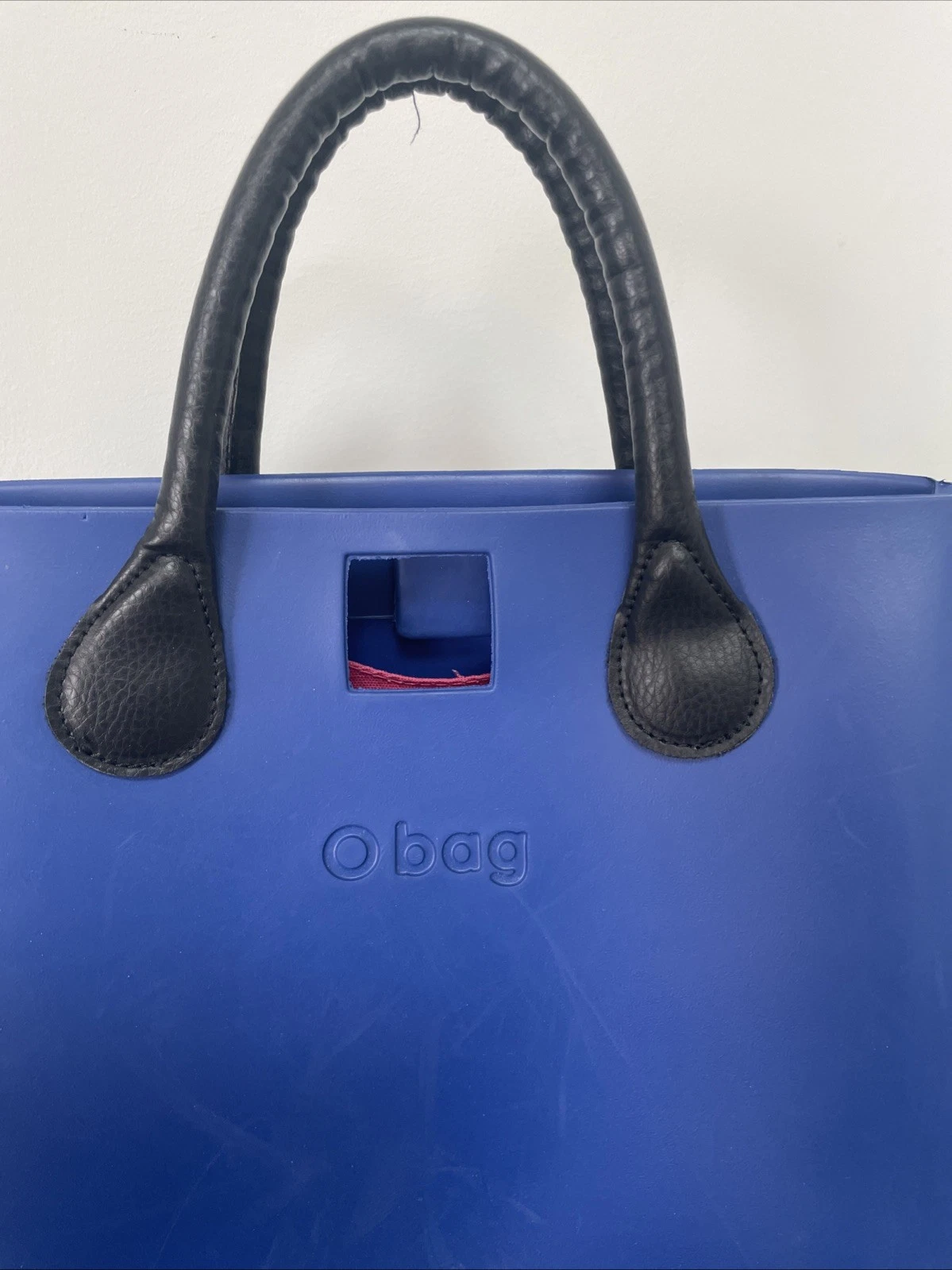 O Bag Tote Bag In Polyester With Interchangeable Inserts And Handles Blue - O Bag