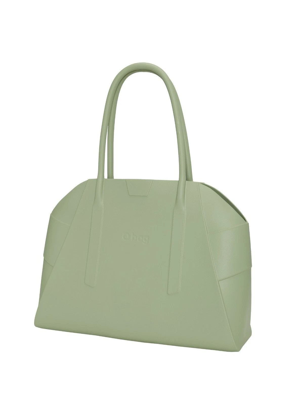 O Bag Green Women's Shopper Bag Roomy Rubber Shoulder Large for Shopping - O Bag