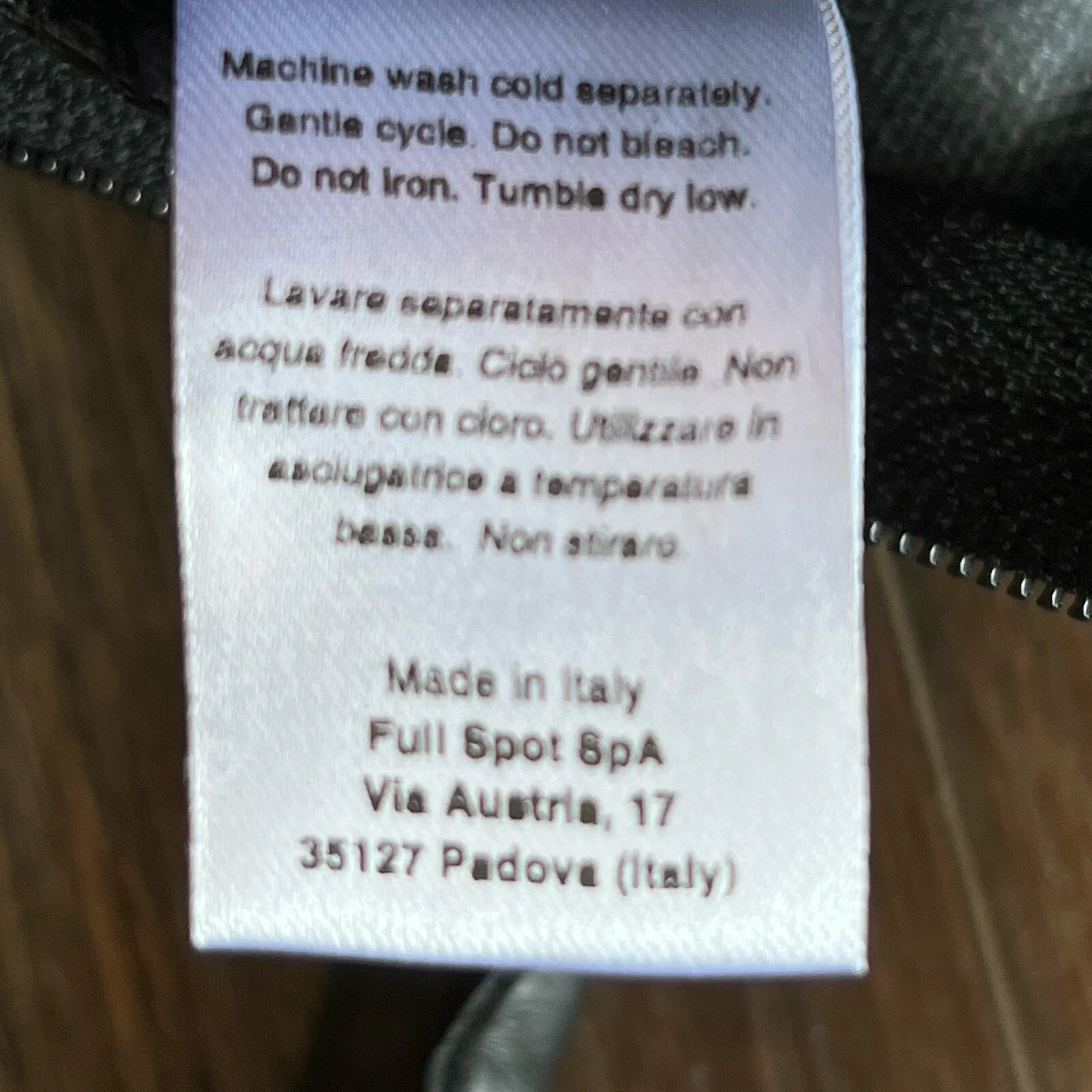 O bag Obag Italy Bronze Brown / Black Handles & Tweed Insert Tote Purse Handbag - O Bag