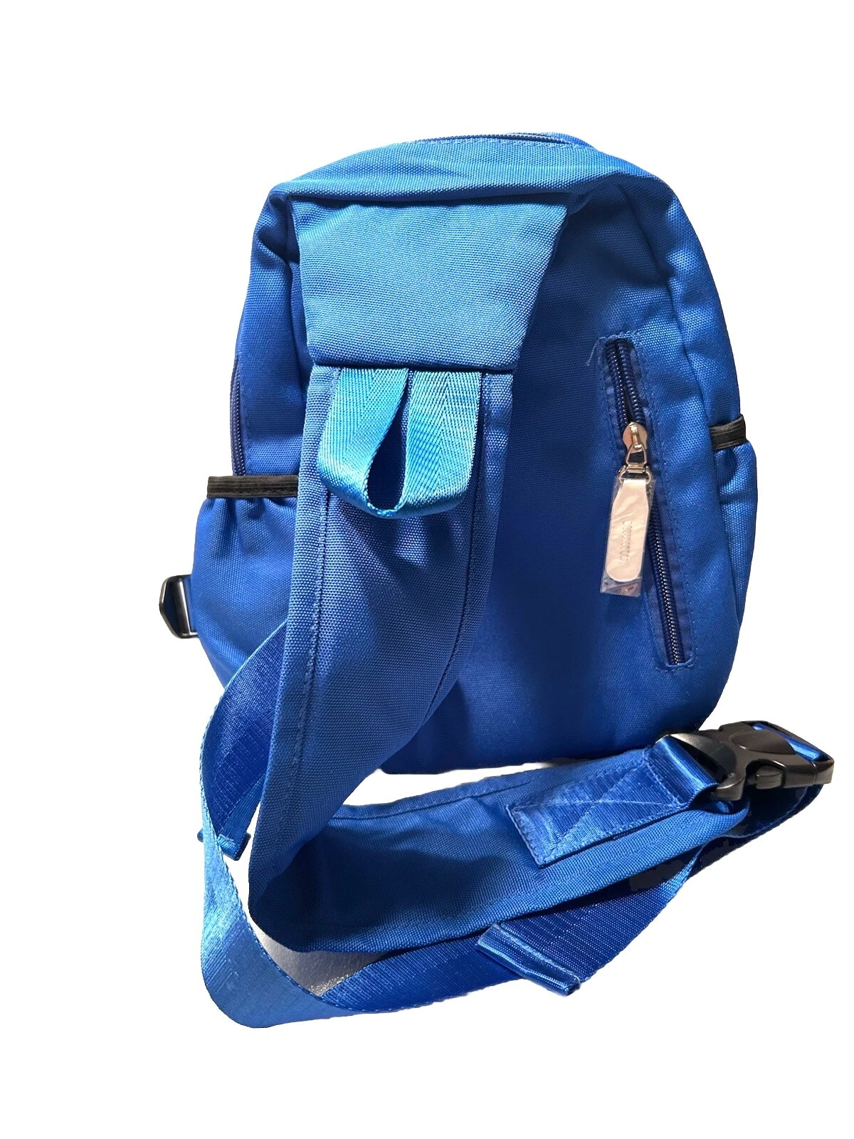 Duo Mei Lun Inisex Royal Blue Crossbody Sling Bag New W/O Tag - O Bag