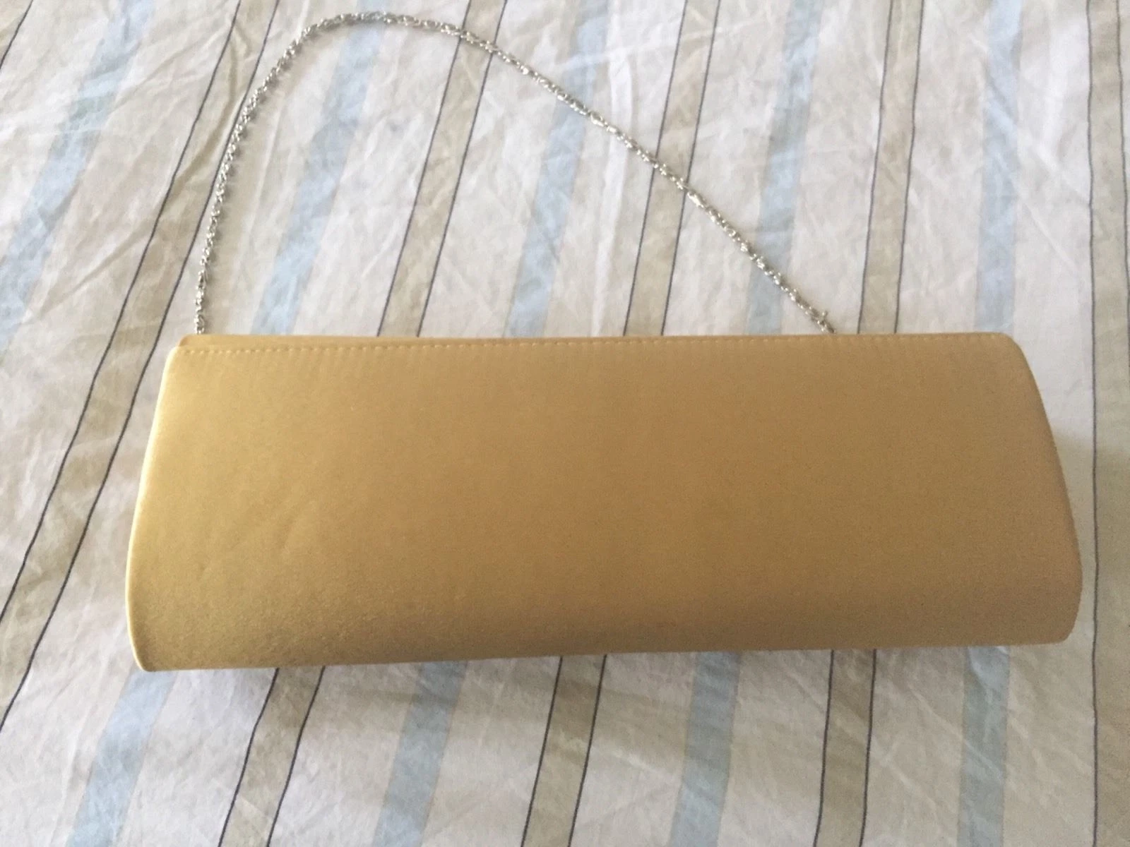 Women's Gold Clutch Bag - O Bag