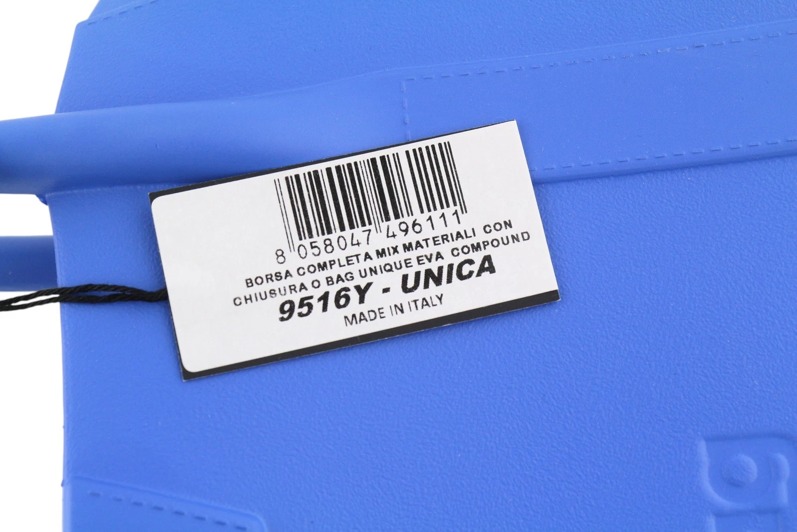 O Bag Unique Women Bag OS Mid Blue Textured Silicone Waterproof Double Handle - O Bag