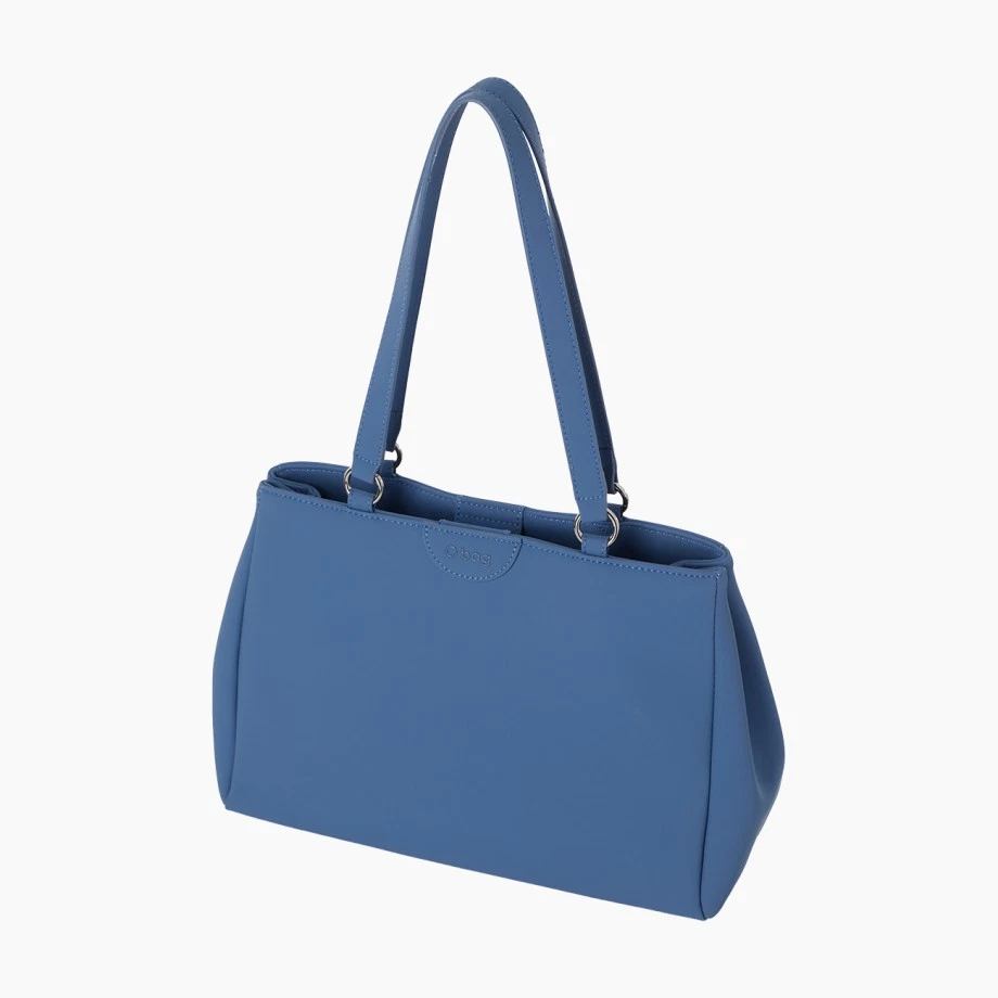 O bag Blue Women's Shoulder Bag, Large, Roomy, Hand-held - O Bag