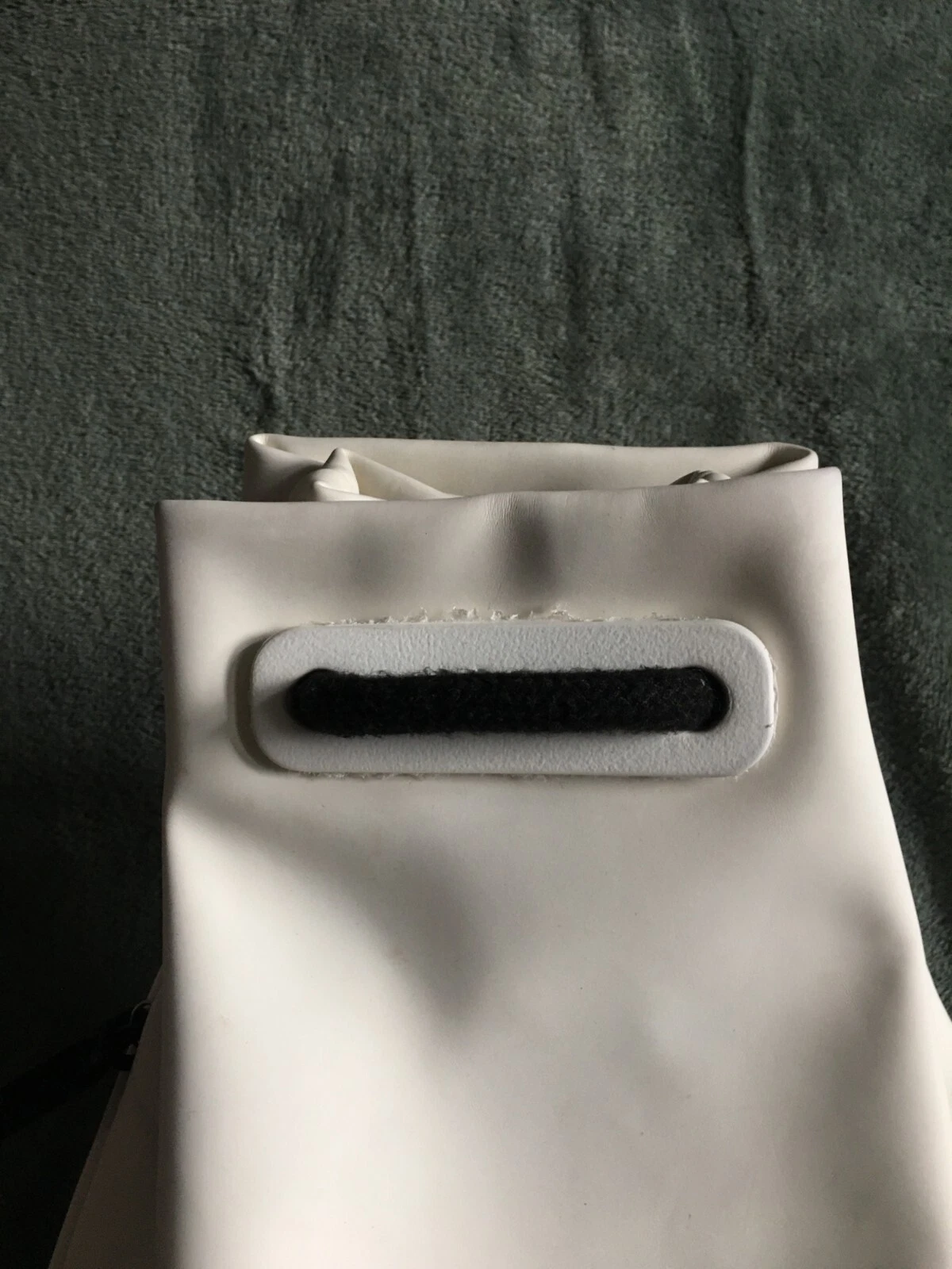 O Bag White Adjustable Drawstring Backpack Italy - O Bag