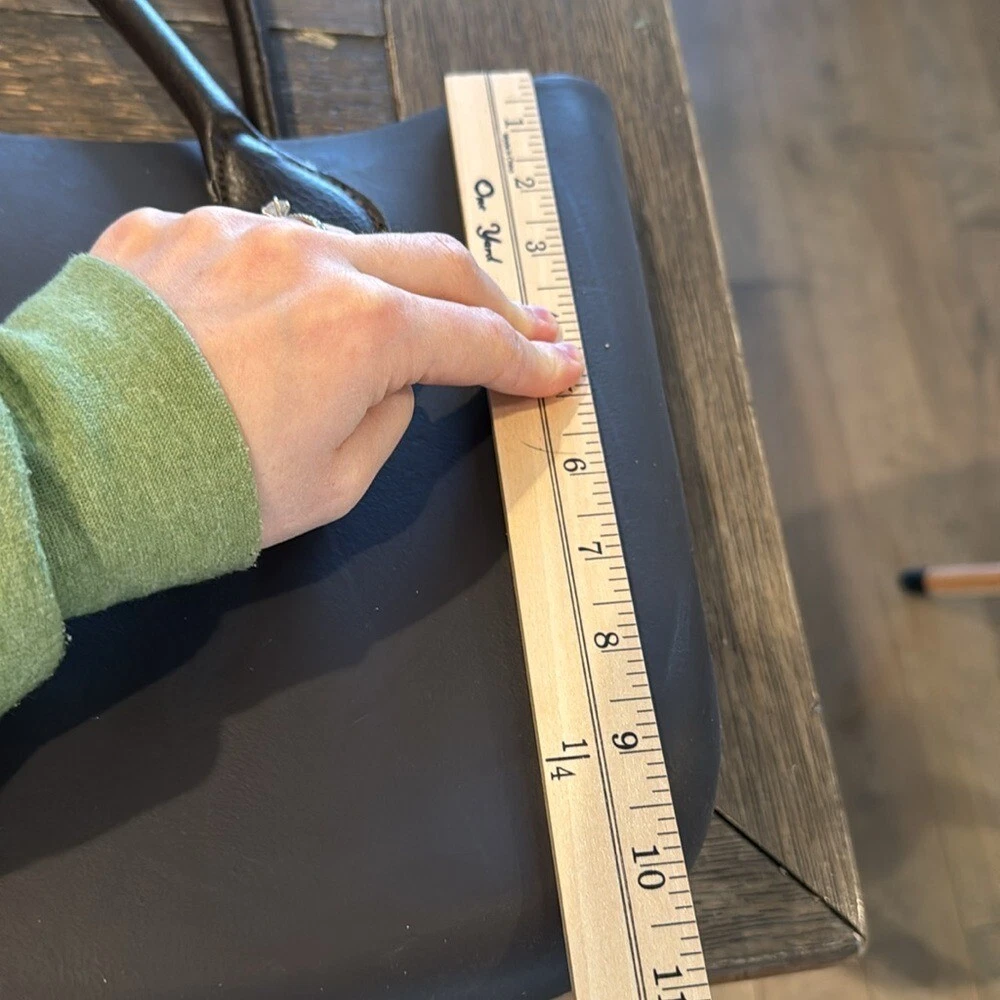 O Bag Tote with Herringbone Insert & Leather Handles Large Brown Italian - O Bag