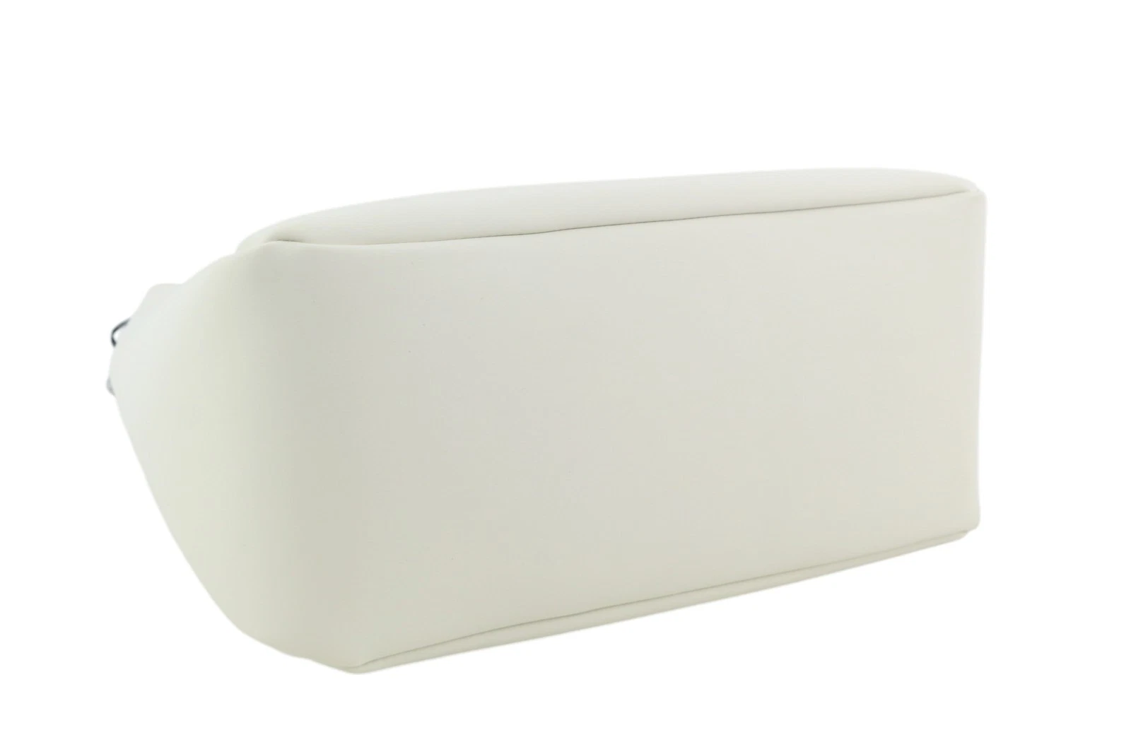 O Bag Ginevra Women Bag OS White Lined Hobo Crossbody Magnetic Closure Casual - O Bag