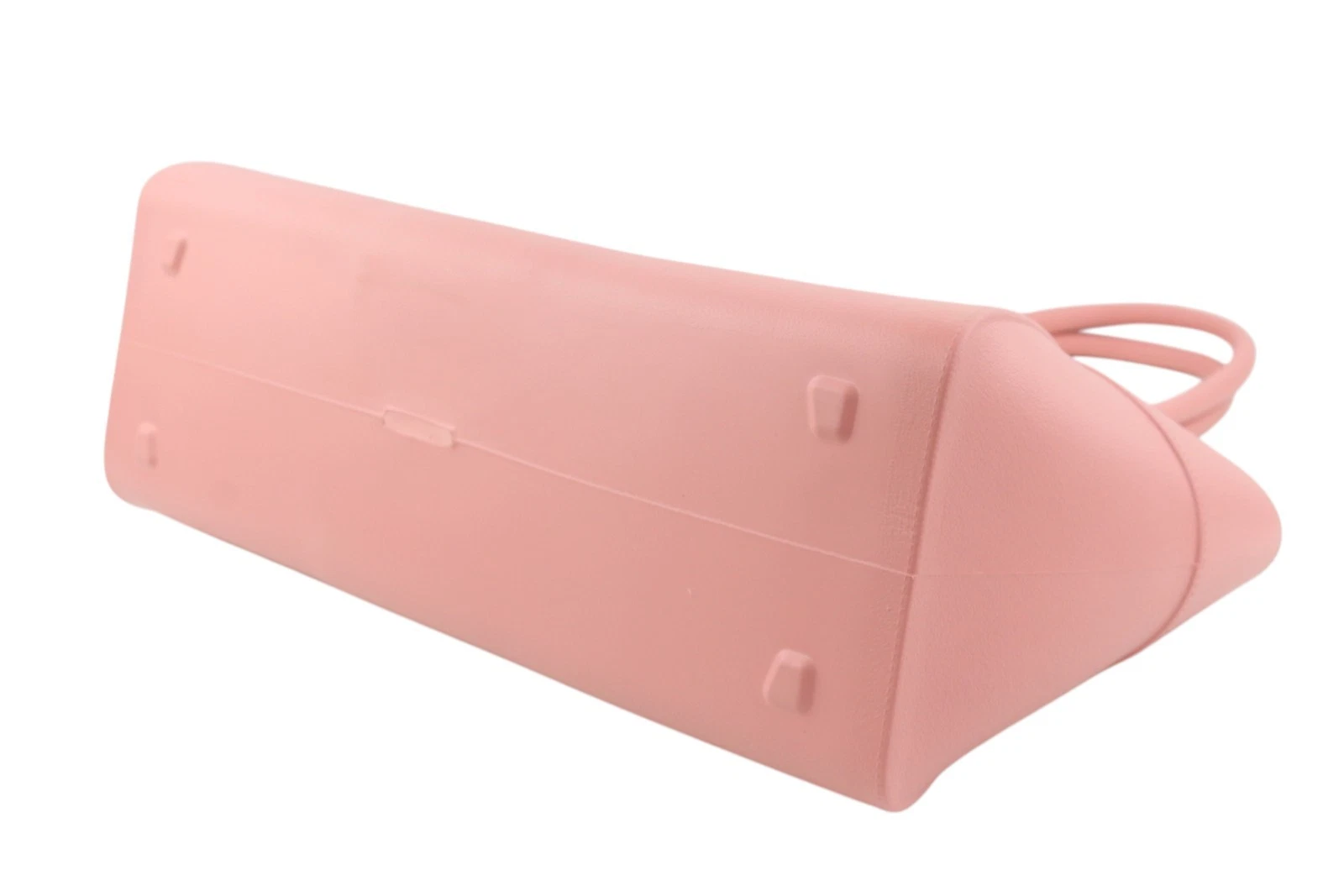 O Bag Unique Women Bag OS Pink Textured Silicone Waterproof Double Handle - O Bag