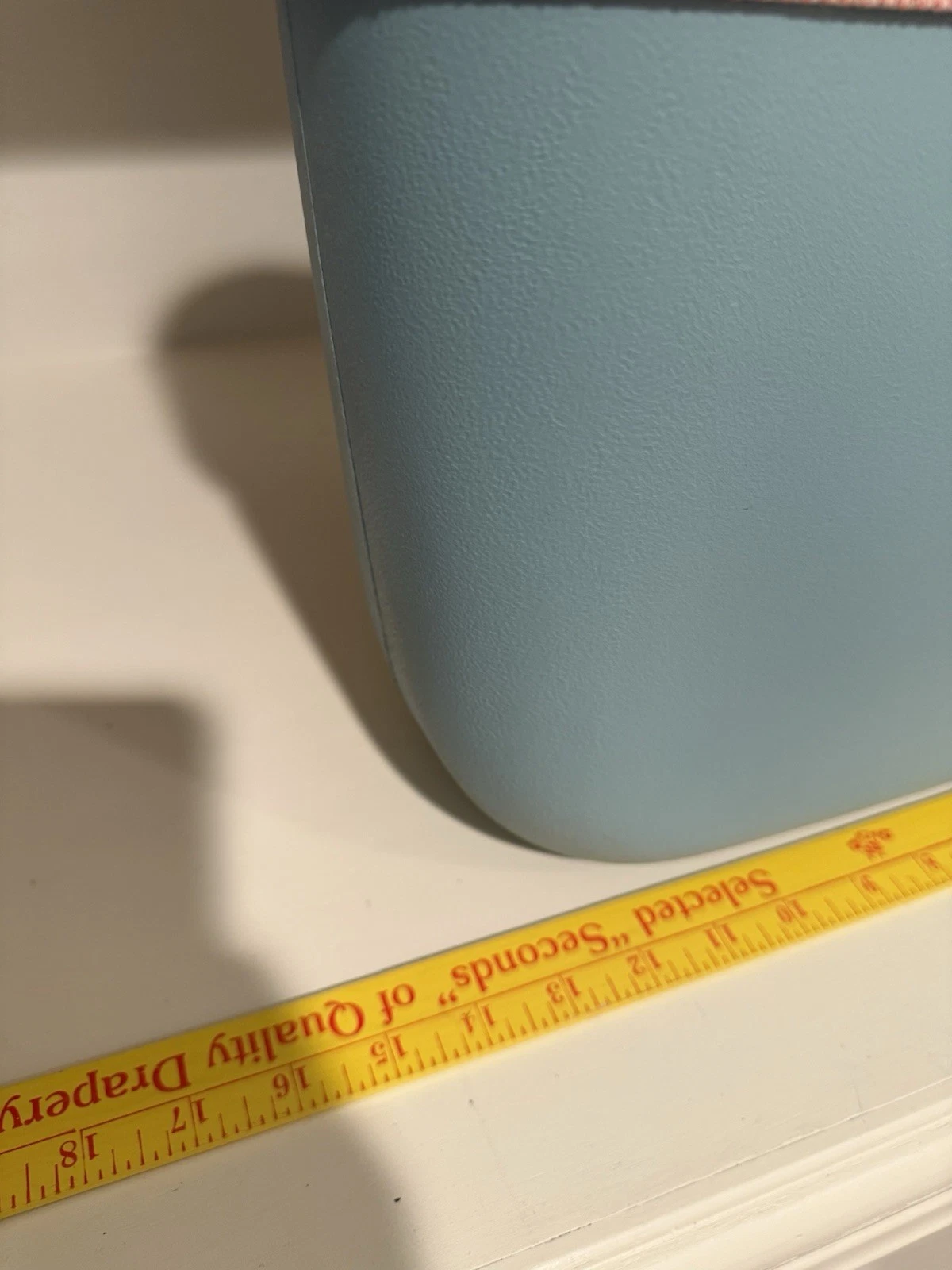 Obag O Bag Sage Teal Handbag Italy With Paisley Dust bag - O Bag