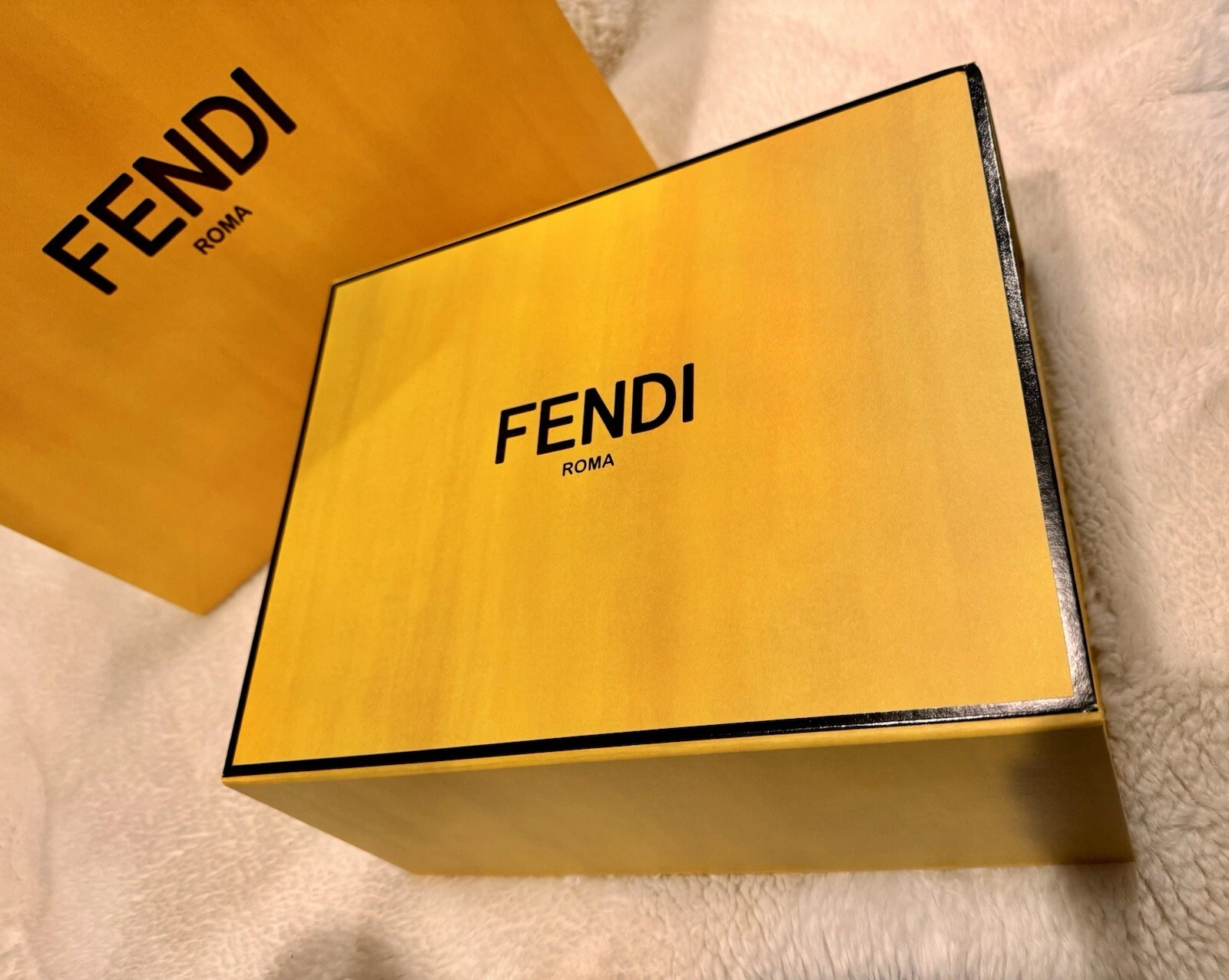 Femdi O Lock Cloth And Calfskin Leather Shoulder/clutch Bag 🔥Black Friday Sale - O Bag