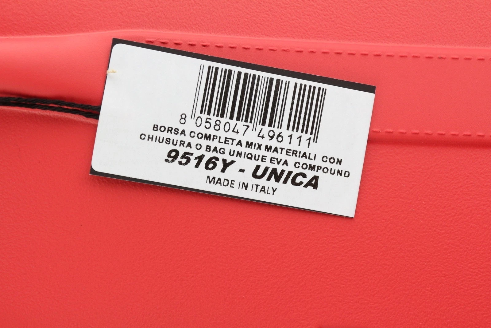 O Bag Unique Women's Bag OS Red Structured Silicone Waterproof Double Handle - O Bag