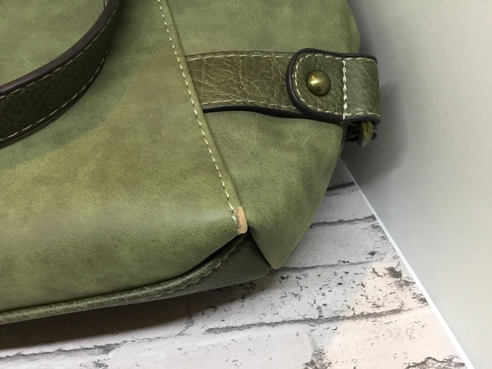 B.O.C. Faux Leather Shoulder Bag - O Bag