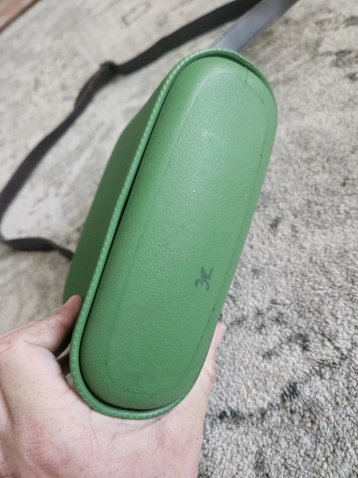 O Pocket Bag Italy Green Purse Cross Body O Bag Slide Rubber - O Bag