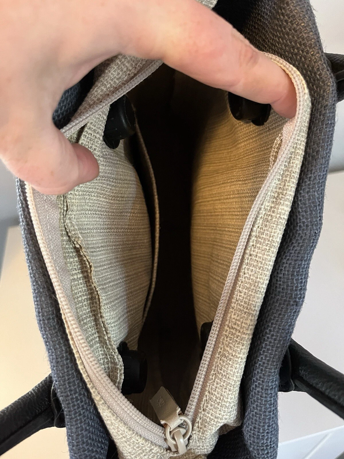 Red O Bag Shoulder Bag Double Handle Waterproof Purse Reusable Durable Basic - O Bag