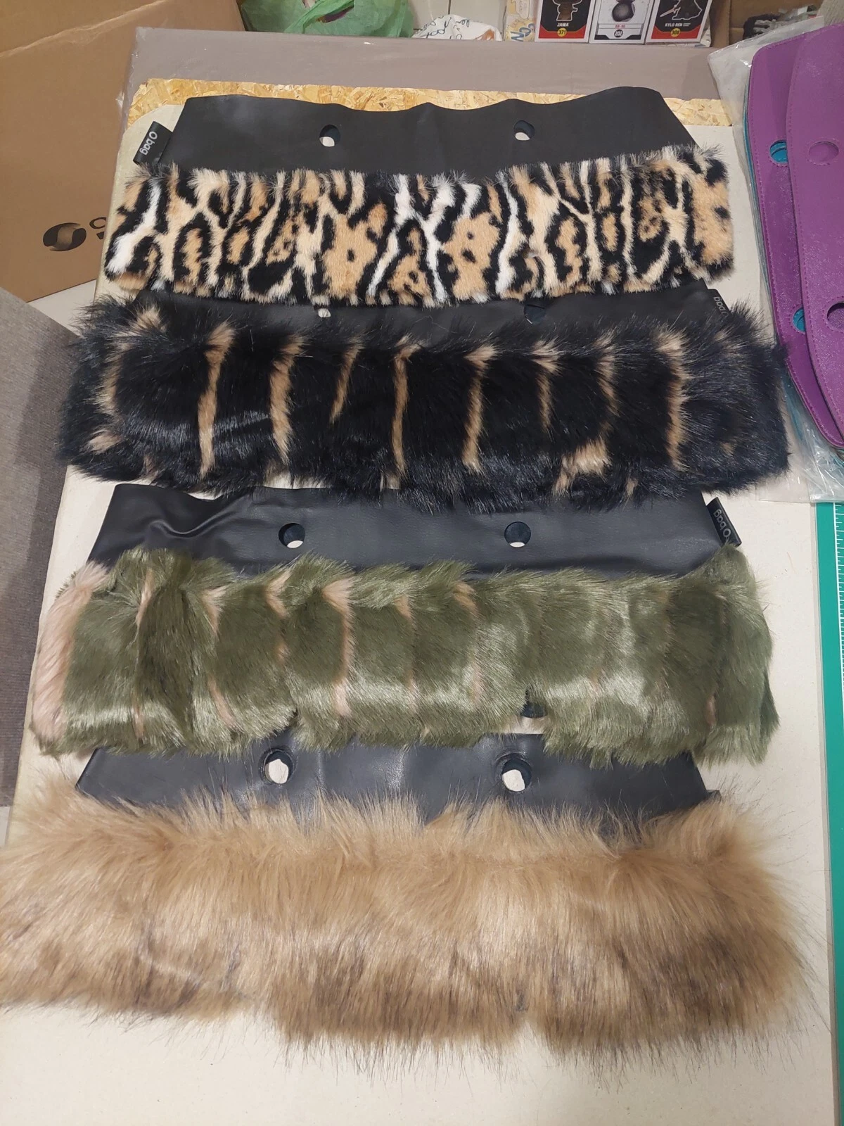 Classic Fur O Bag Edges - O Bag
