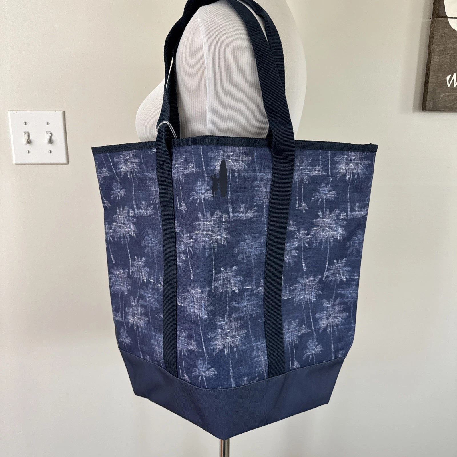 Johnnie-O Palm Tree Beach Tote Bag - O Bag