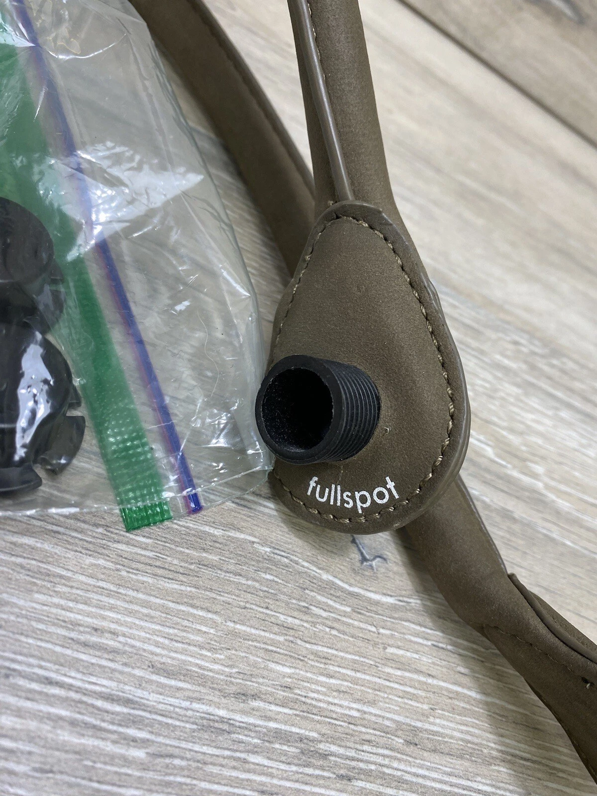 O Bag Fullspot Tote Handbag Purse Handles Rubber Washable Blue Extra Handles - O Bag