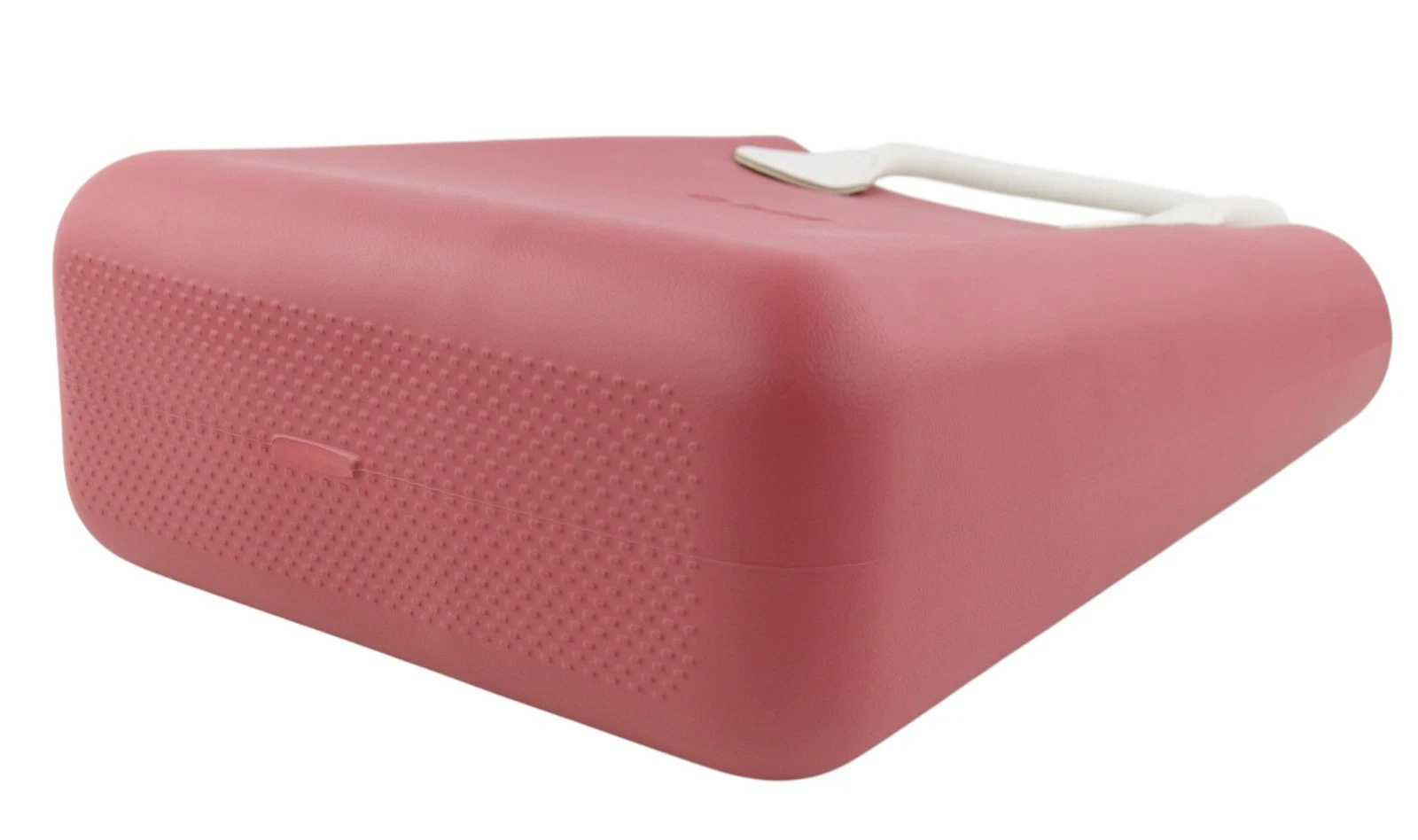 O Bag Chic Women Bag OS Pink Dual Handles Inner Pouch Mini Square Tote Logo - O Bag